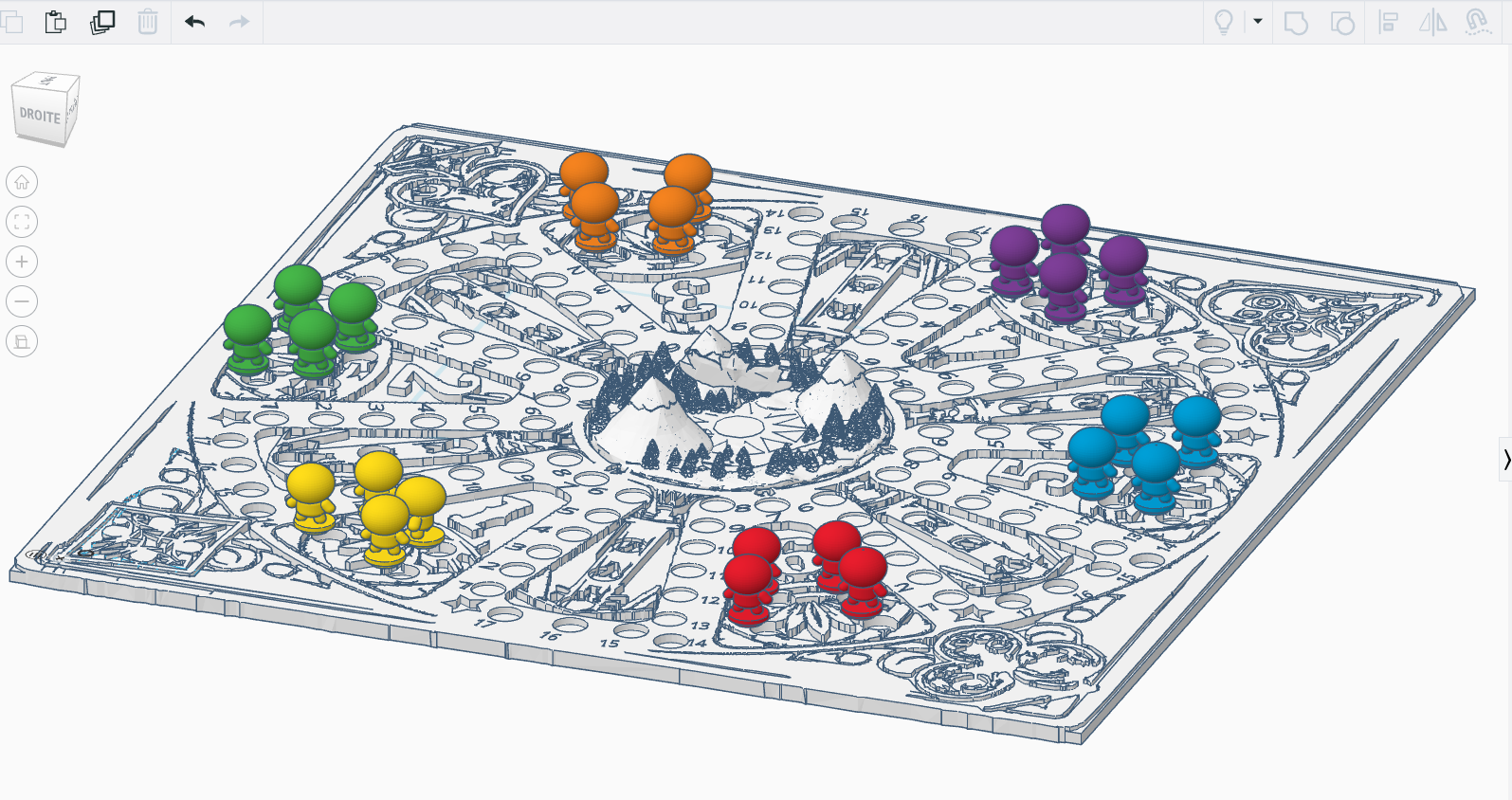 Jeu du Tock canadien Canadian Tock Game