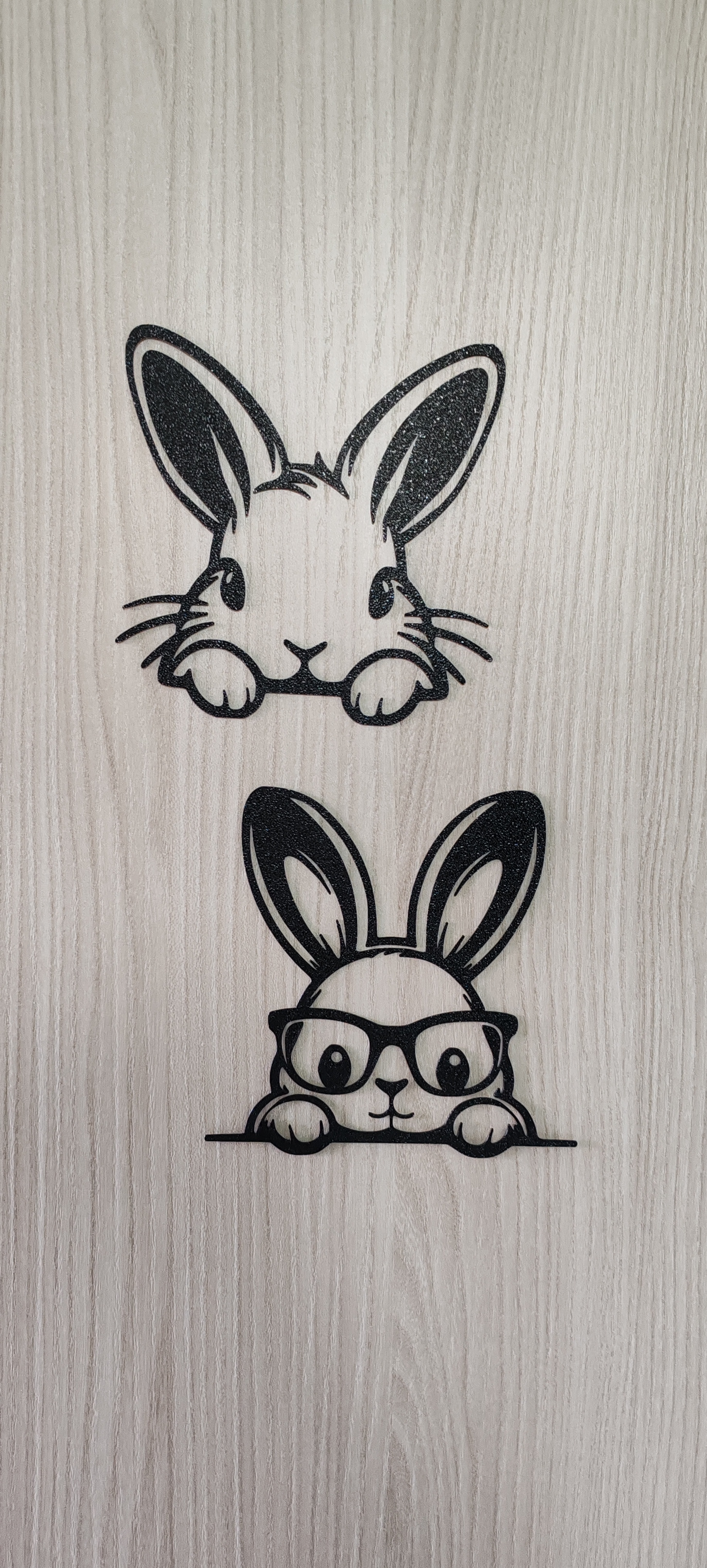 Peeking Bunnies - Easter decoration — miniatura 2