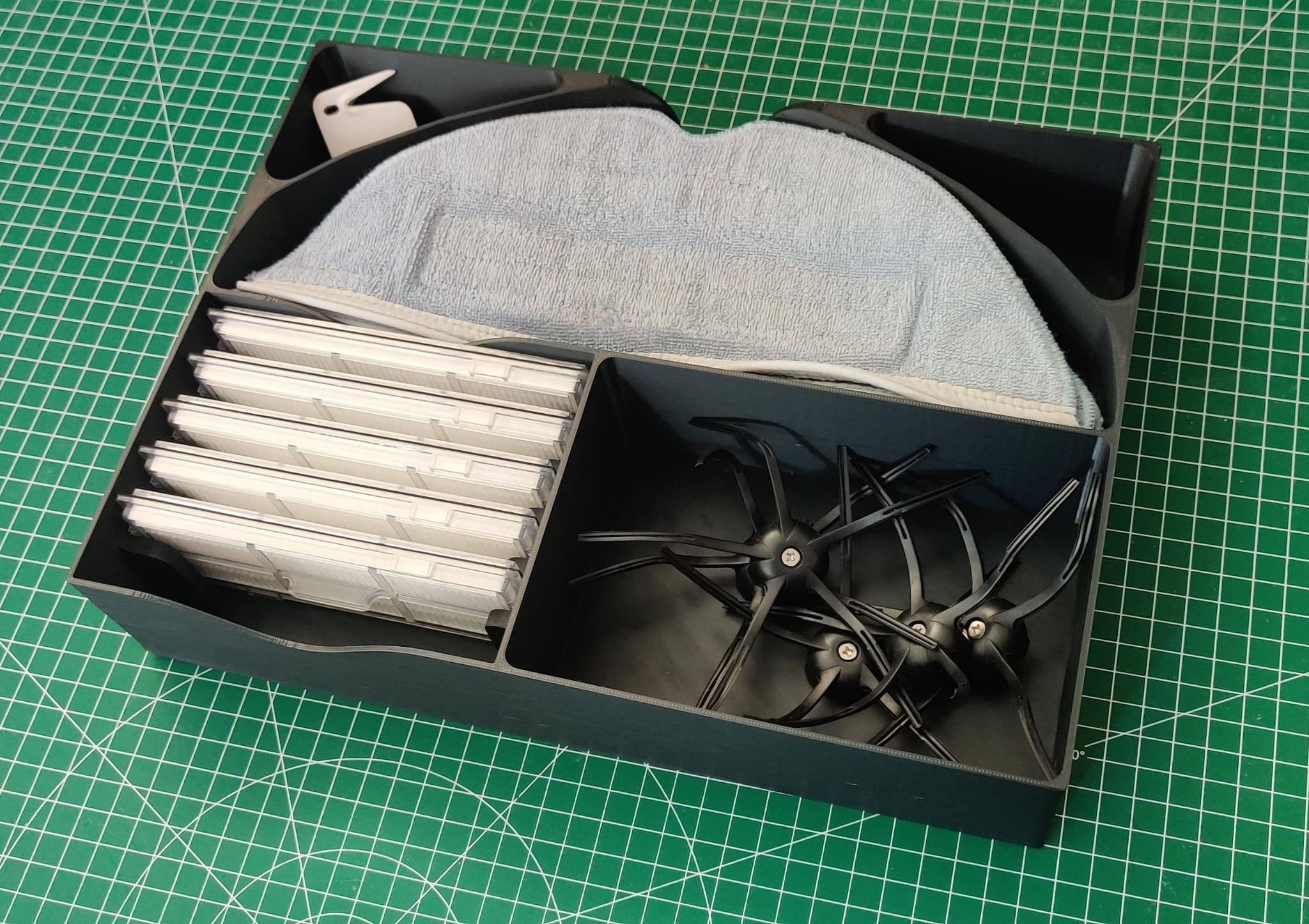 Roborock S7 Accessories Organiser 3D model