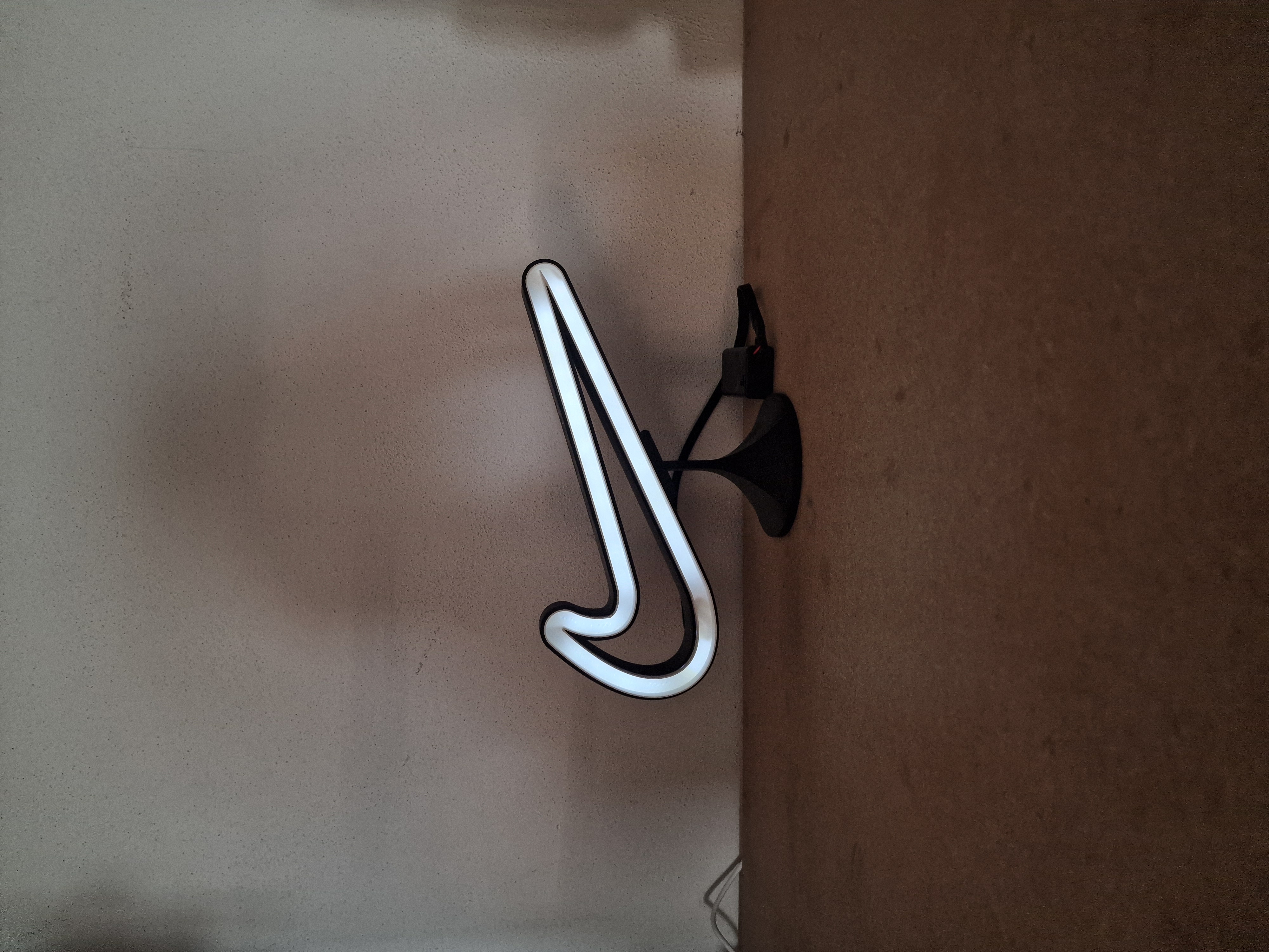 Nike Swoosh LED Lamp – Desk or Wall Mount