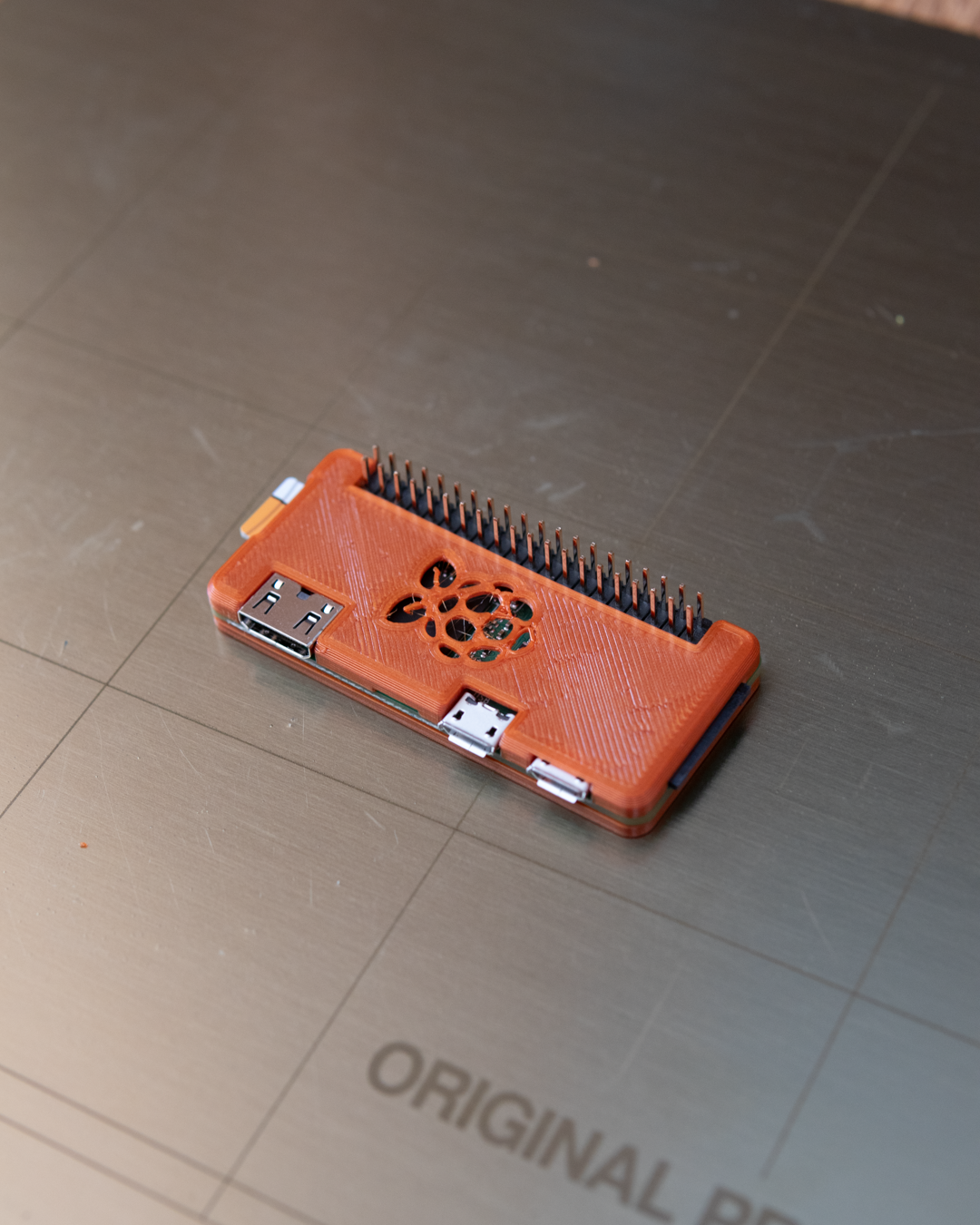 Slim Raspberry Pi Zero W Case With Pinout Cut Out