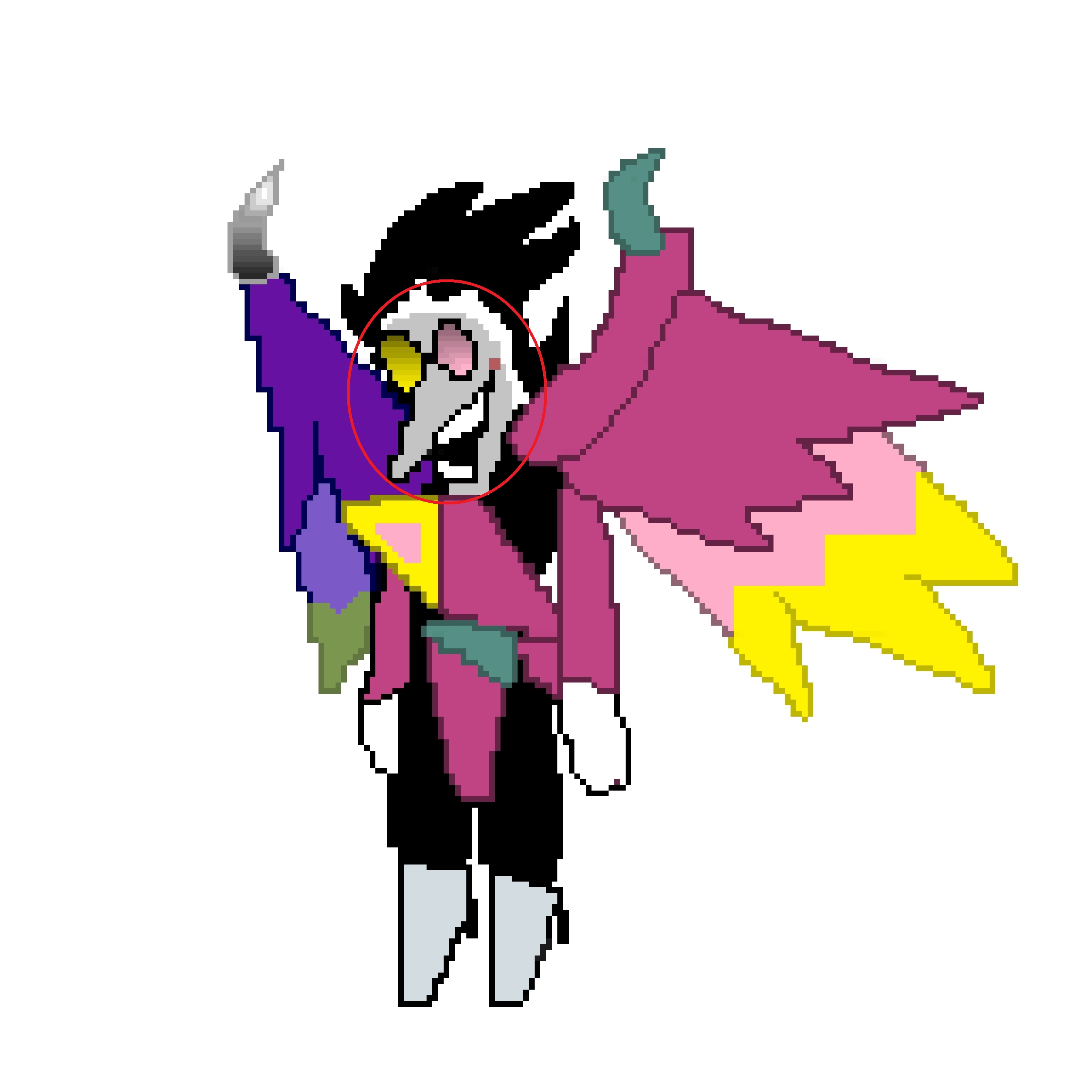 Spamton Dummy 13 head