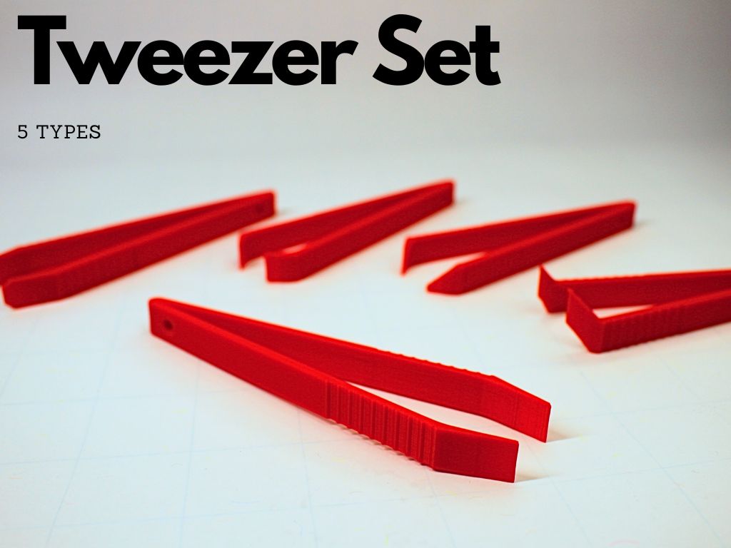 Tweezer Set – 5 Types