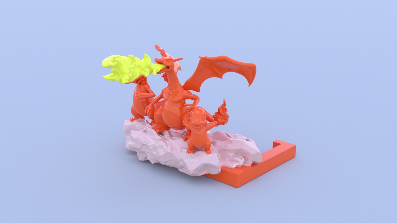 NINTENDO SWITCH STAND CHARIZARD POKEMON