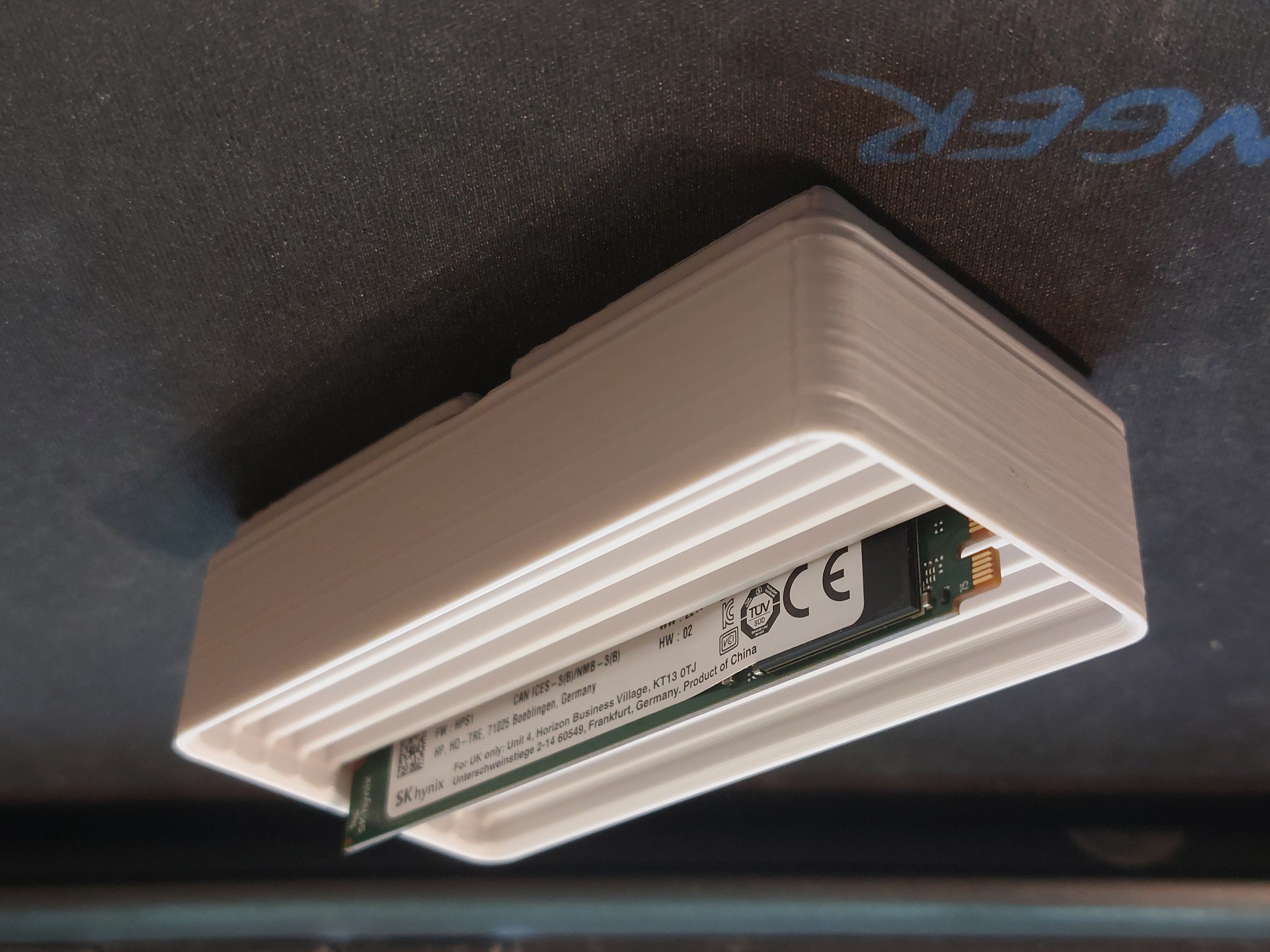 Gridfinity holder for NVMe/M.2 SSD drives