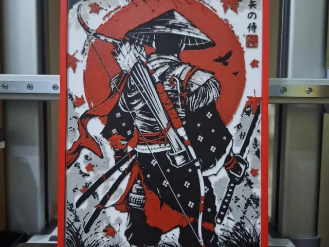 Samurai Archer Hueforge