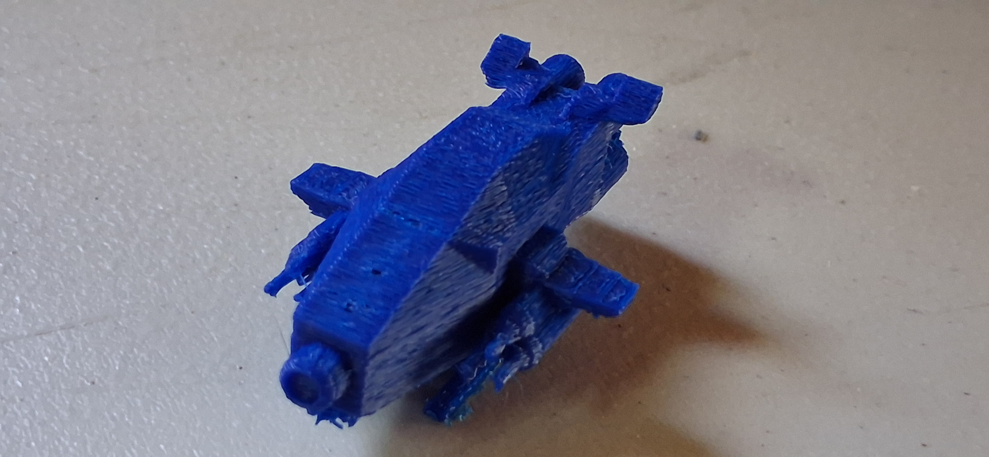 Sci-Fi Space Drone Fighter Craft