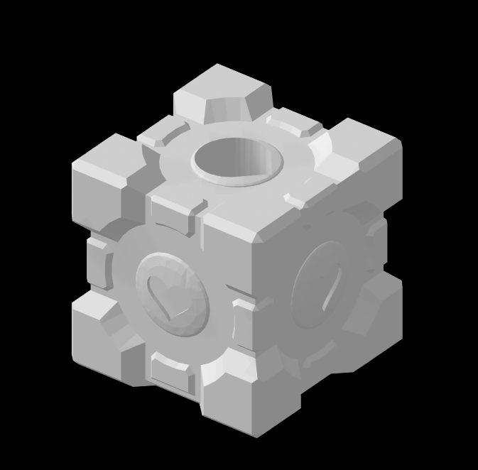 Companion Cube Beed