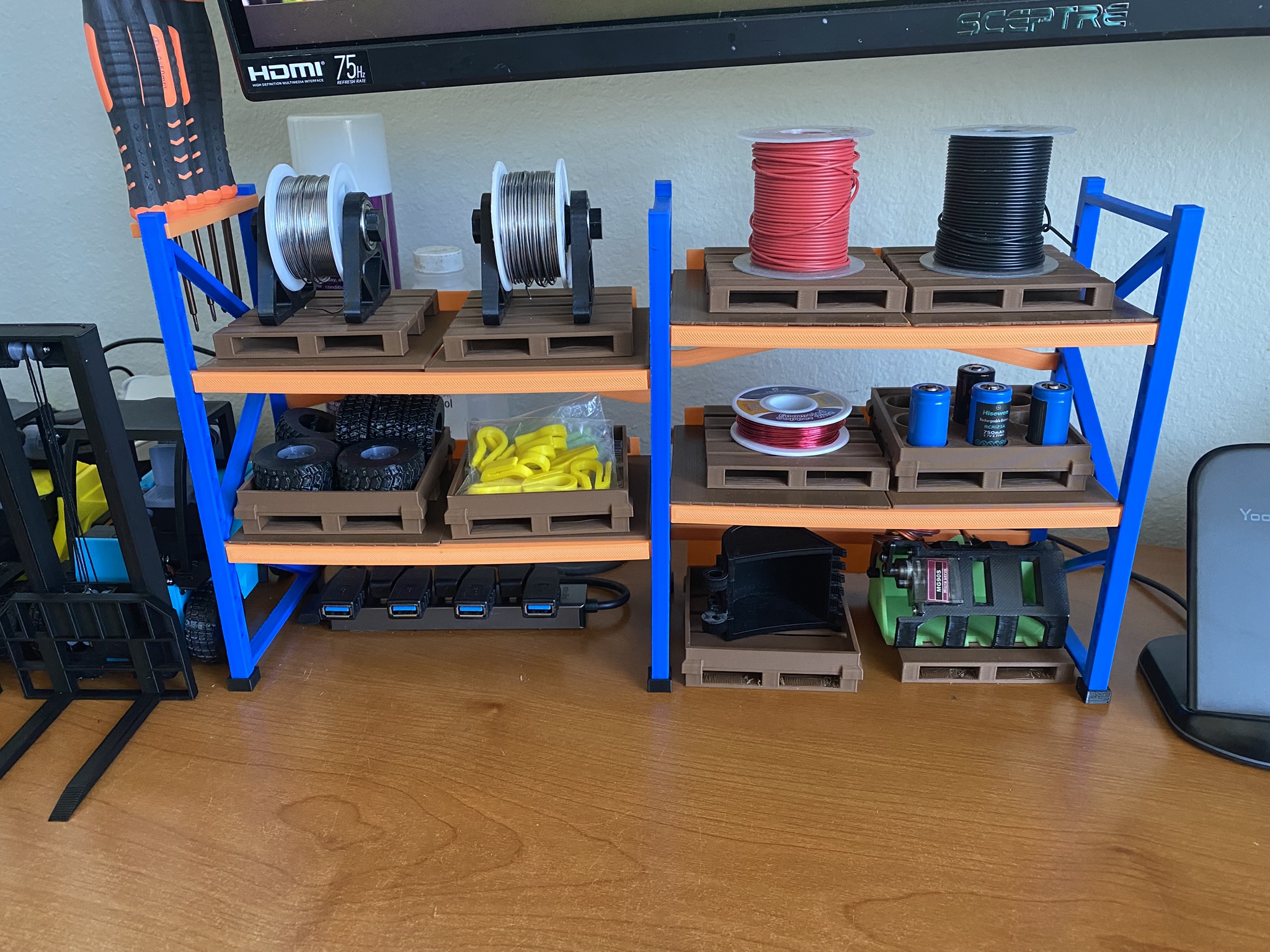 Warehouse Pallet for RC Forklift