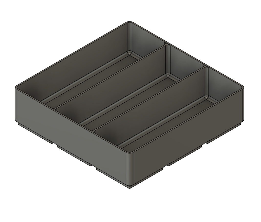 GRIDFINITY 3X3  DIVISORS IN X