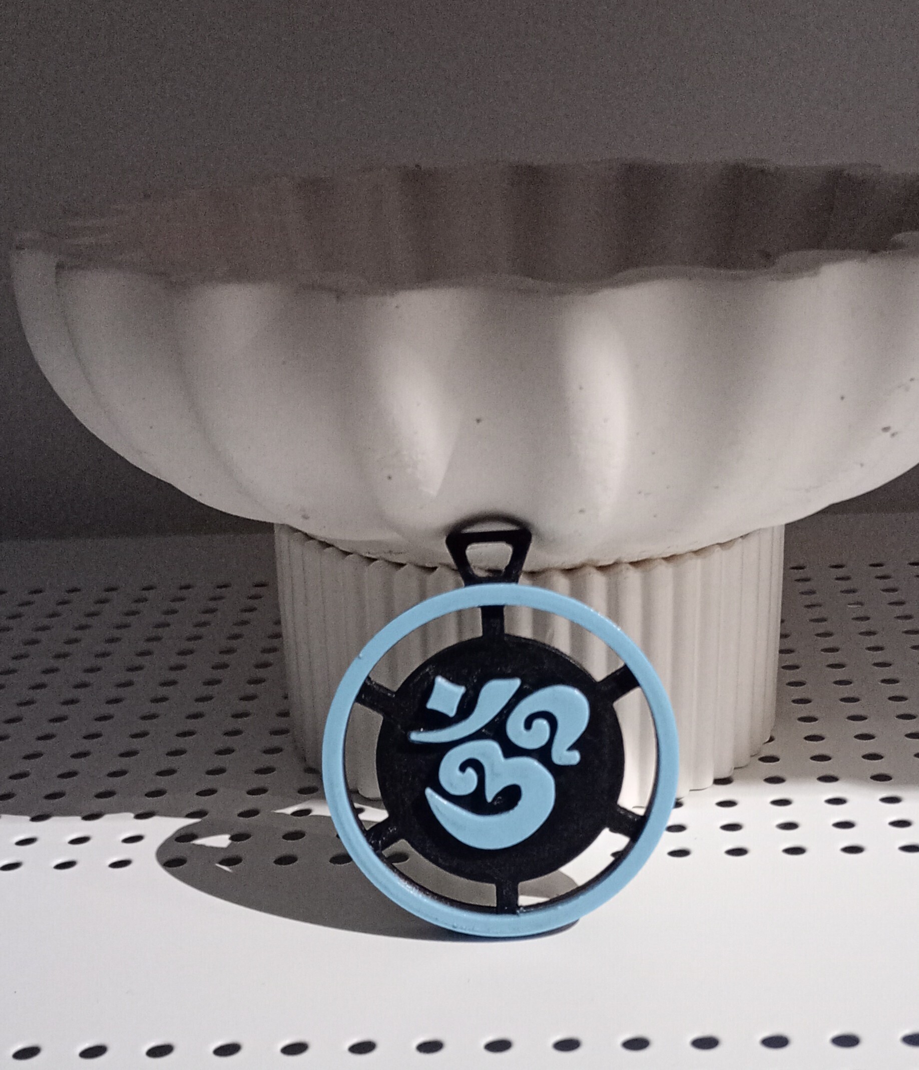 porte-clés symbole mantra hindou om ou aum,keychain