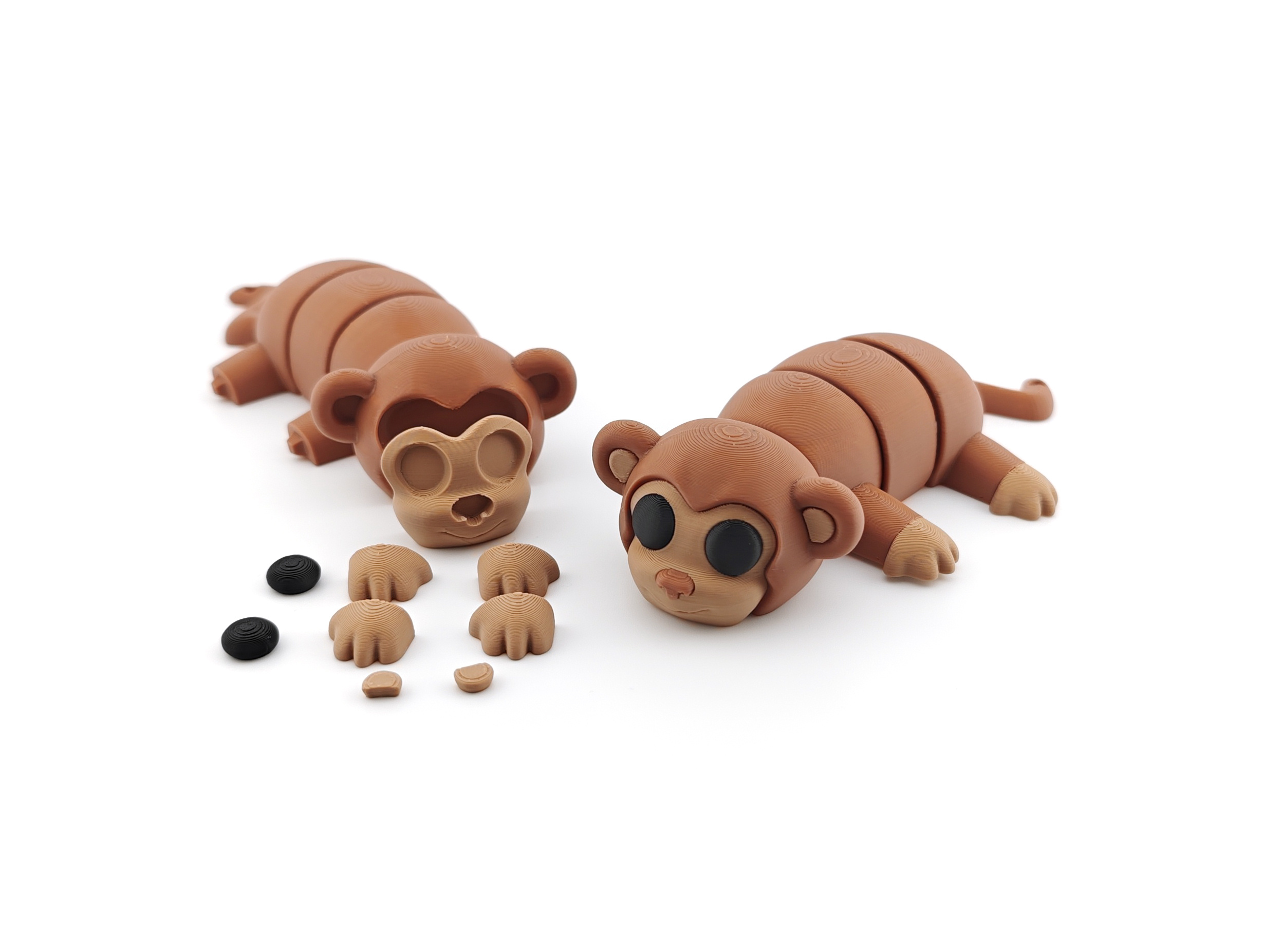 Monkey V2  - Articulated Animal - AMS and No AMS