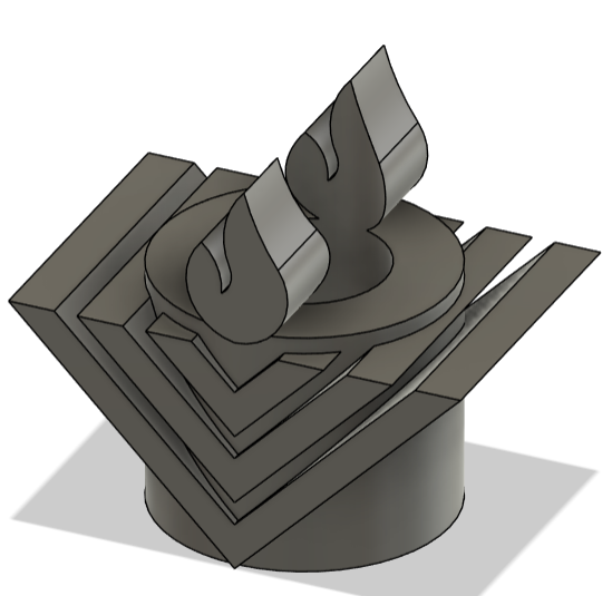Menorah bead