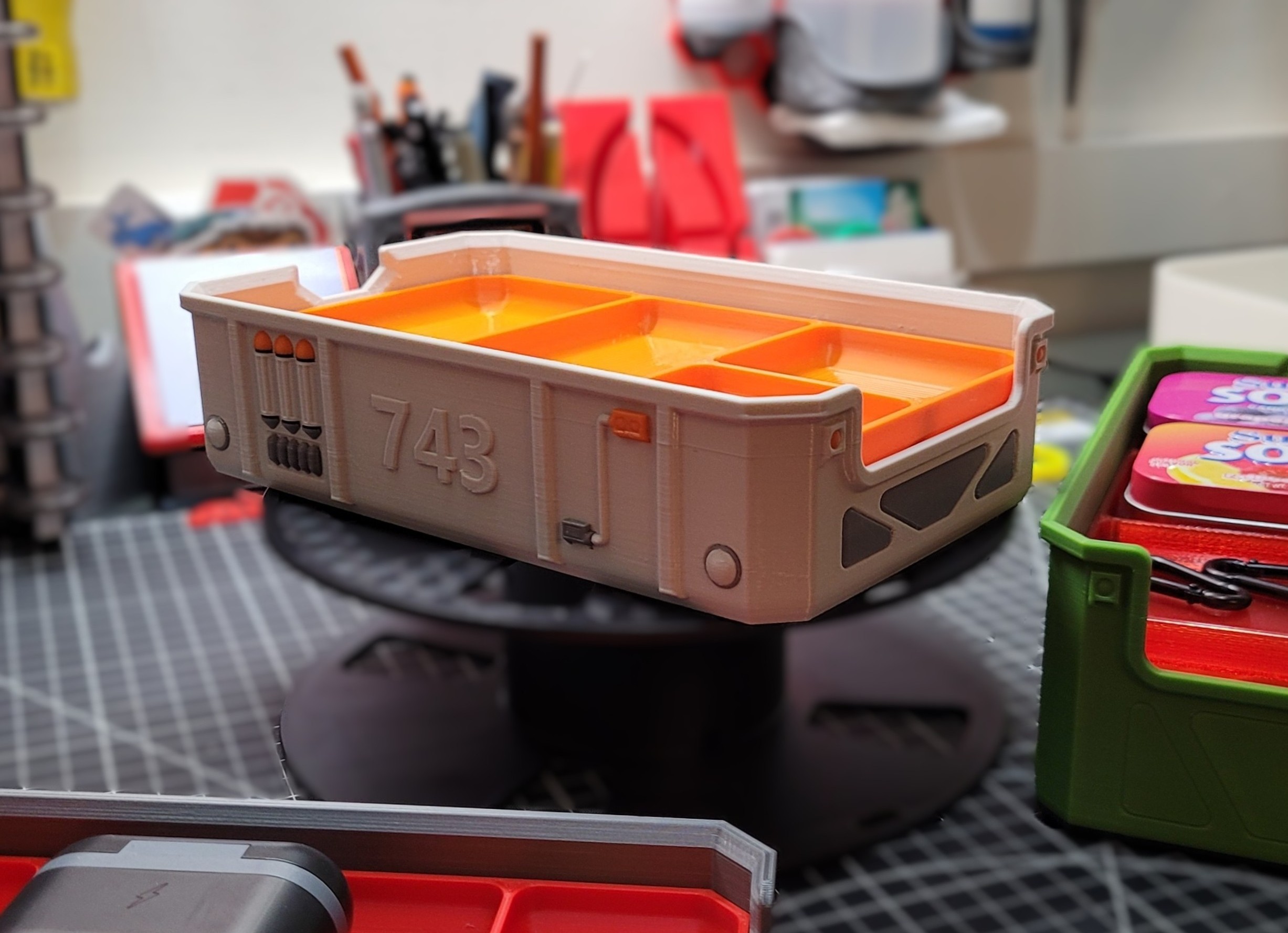 Sci-Fi Stackable Storage Trays - 2026 Remix