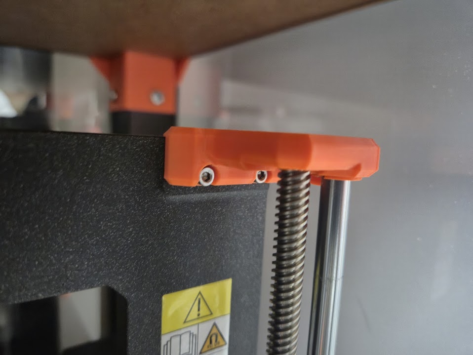 Prusa MK3S+ in MK4 frame – Z-axis motor top mount