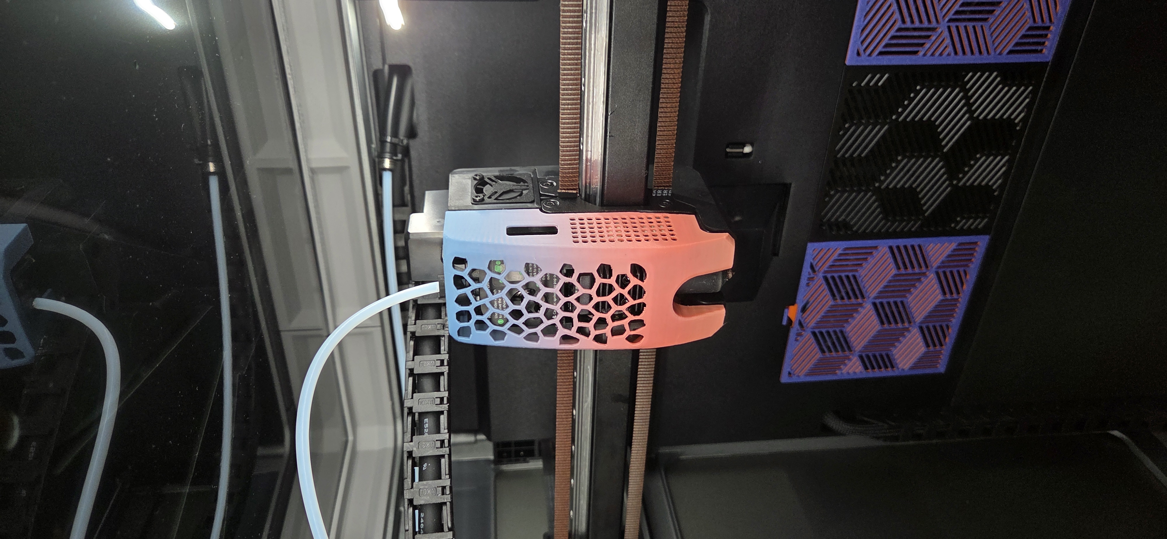 Creality K2 Toolhead Cover Voronoi