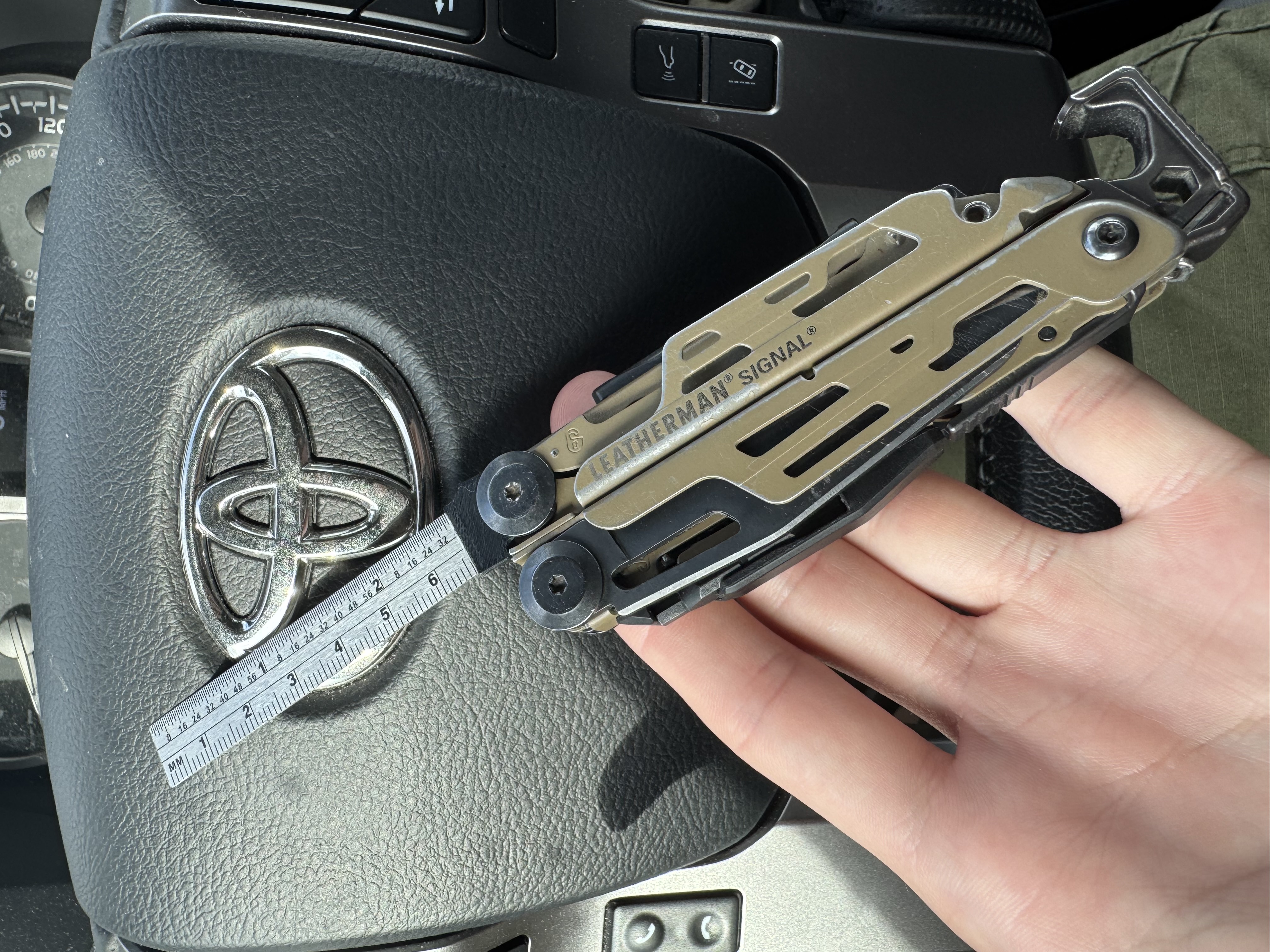 Leatherman Signal Saw Replacement For Ruler