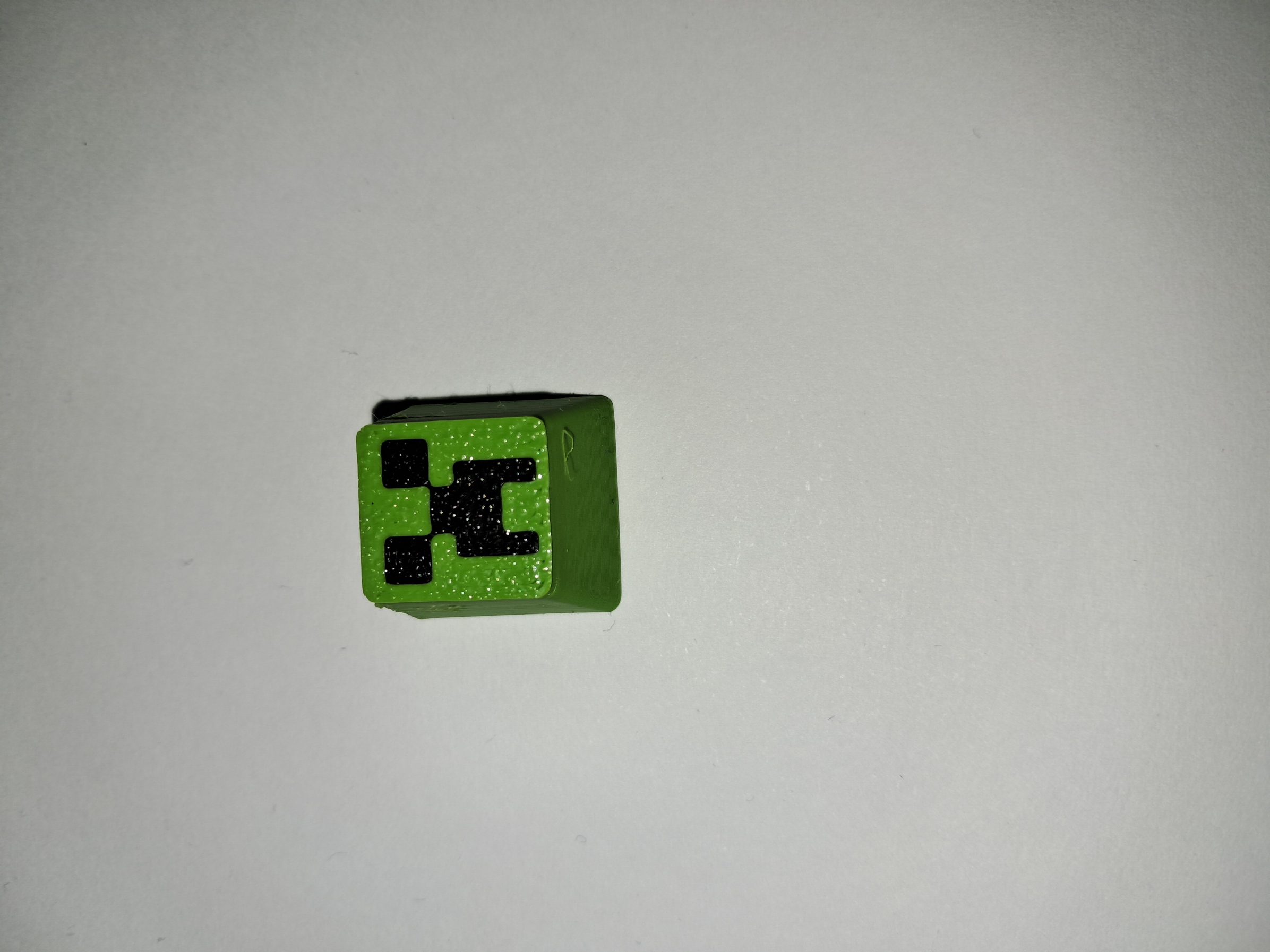 Miniatura 2 do modelo 3D Minecraft KeyCap Creeper