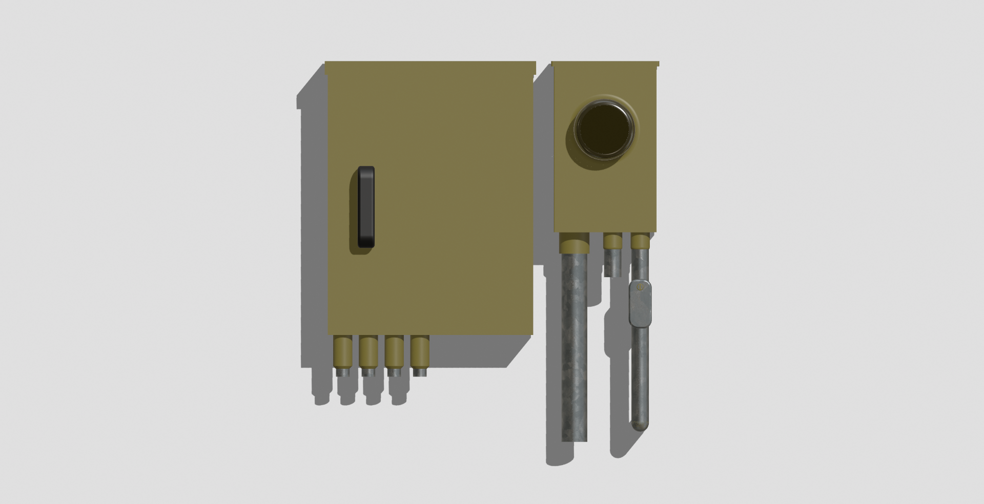 1:12 Scale Electrical Box – Free Download