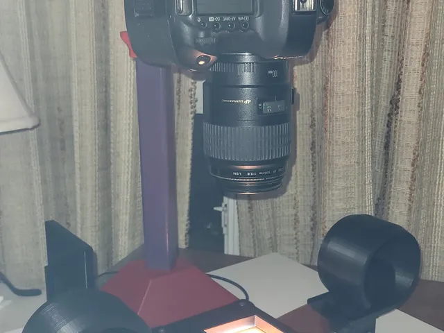 Film Copy Stand - Camera Pole Shroud