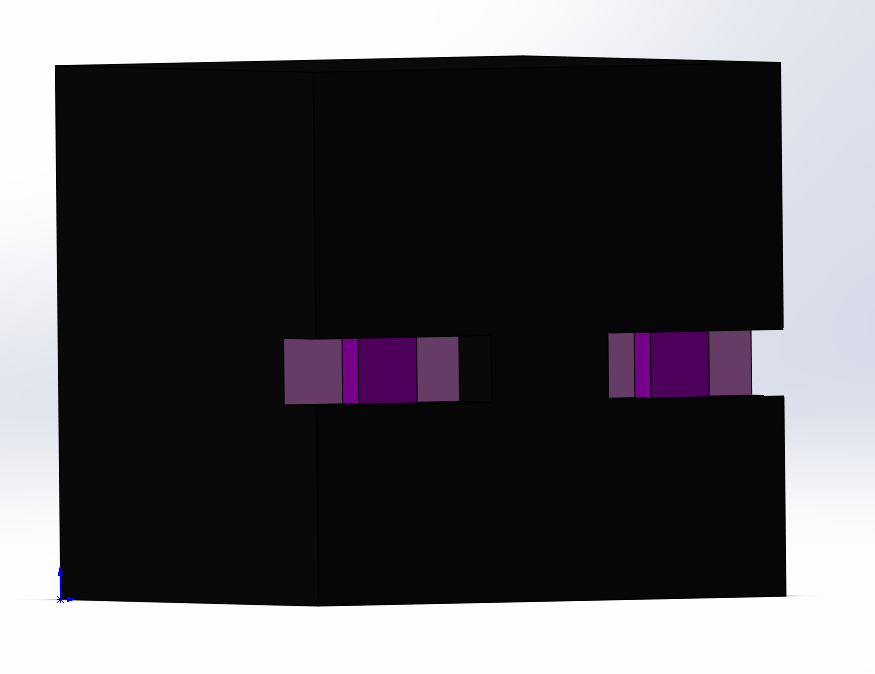 Minecraft Enderman's head