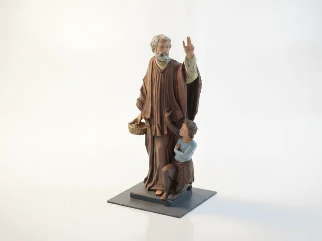 Iron St Francis Xavier Statue Classical Sculpture 3D Printable
