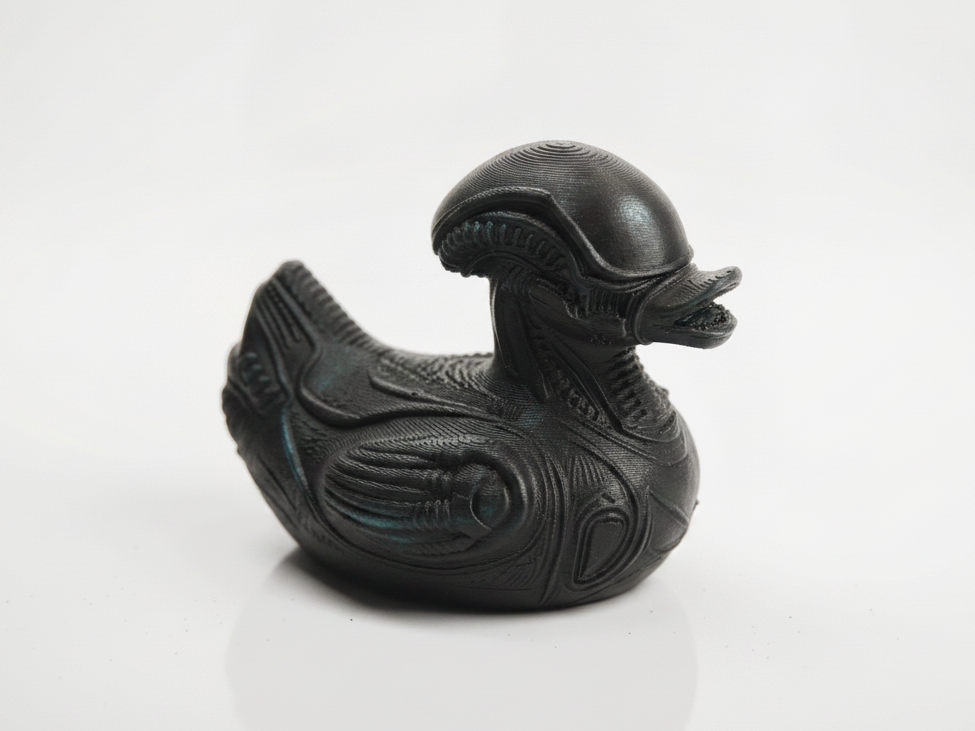 Xenomorph Rubber Duck Alien Collectible 3D Printable