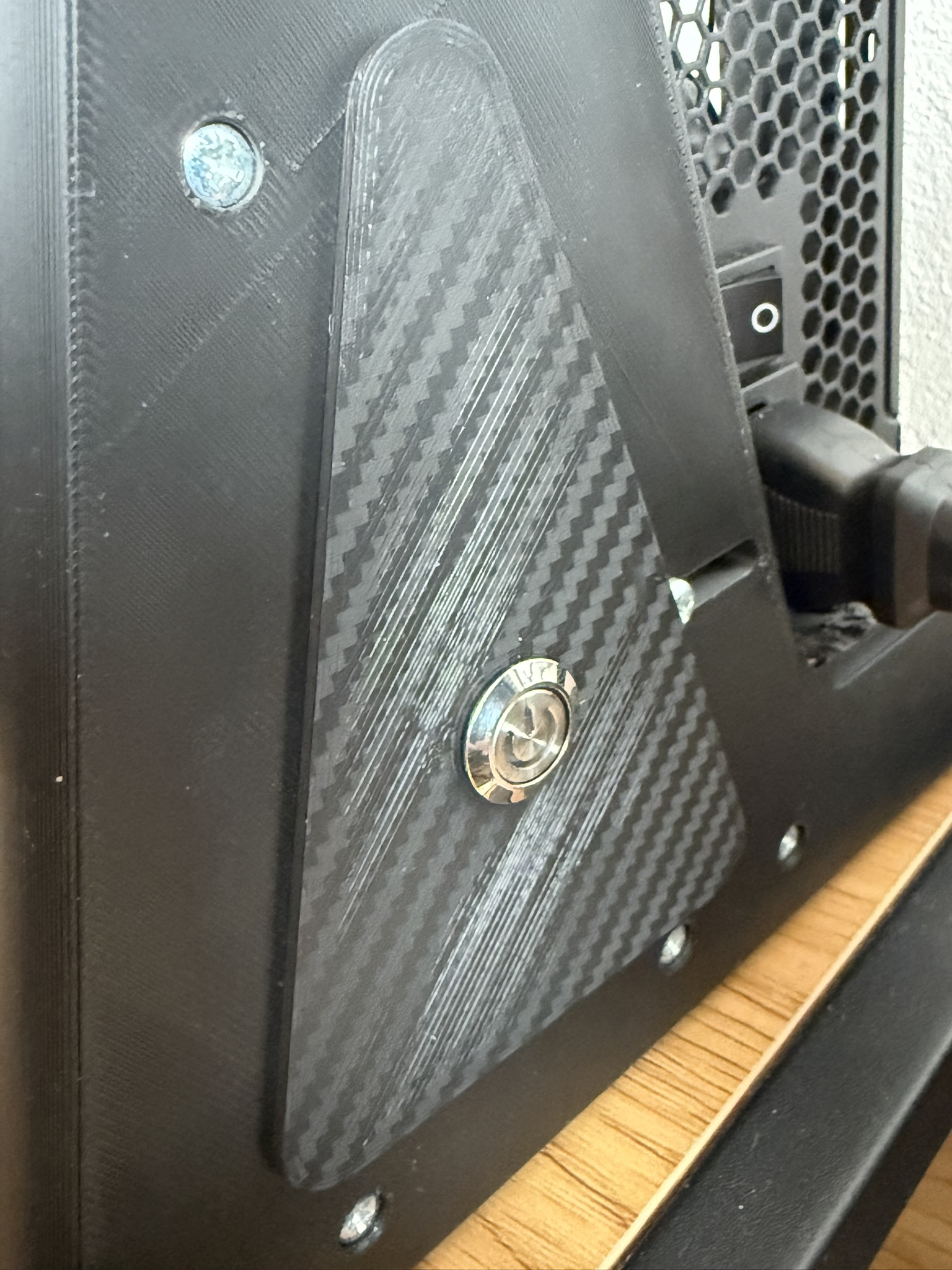Power button 12mm | ATX Open PC Frame