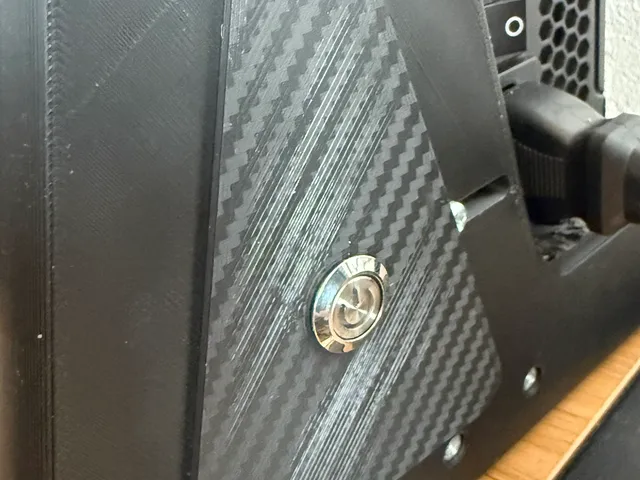 Power button 12mm | ATX Open PC Frame