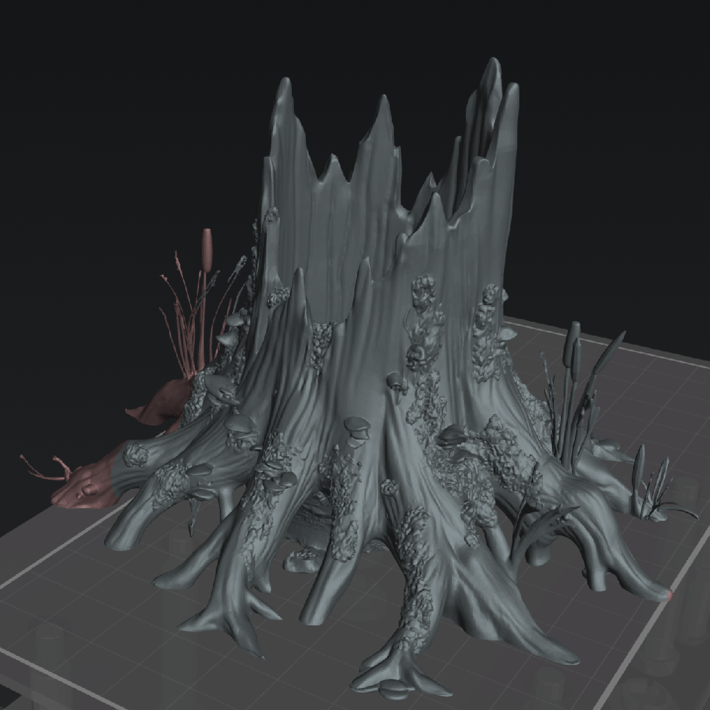 Tree Stump Terrain - The Eightpints The Mire