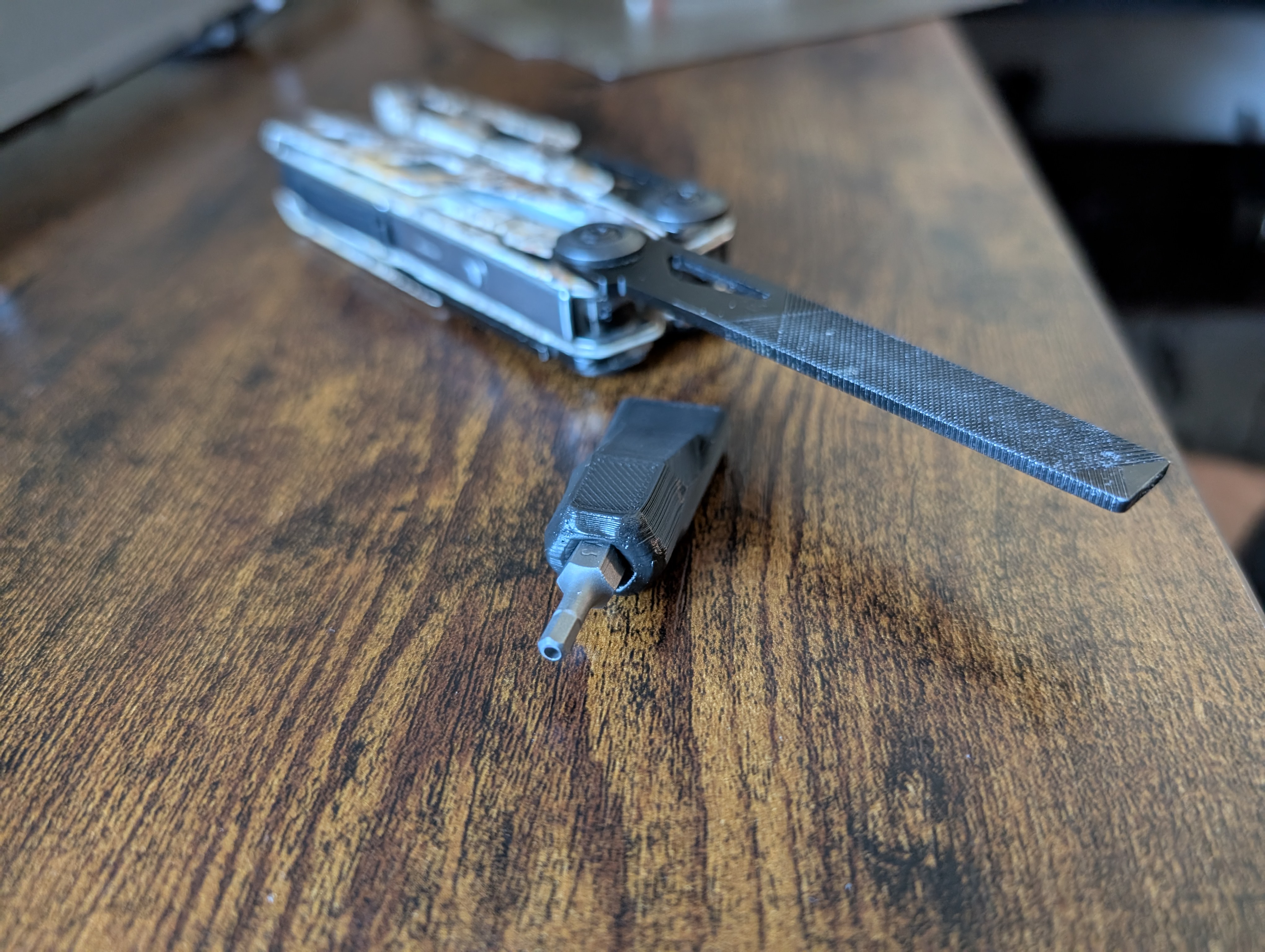 Screwdriver adapter for multitool file — miniatura 3