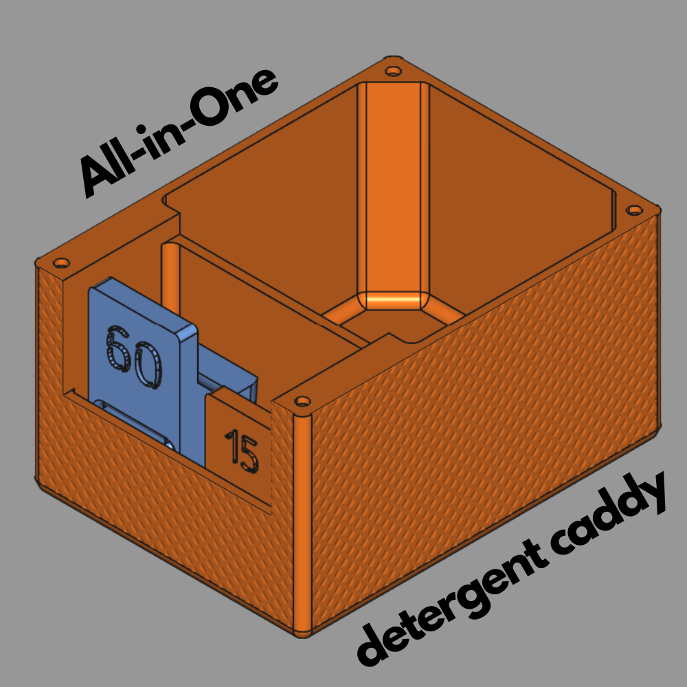 All-in-One Detergent Caddy (box + scoop)