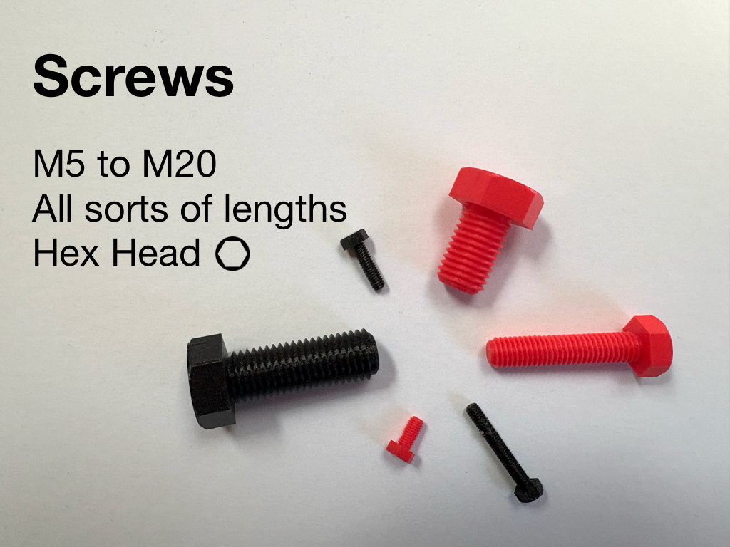M5 - M20 Hex Screws in all sorts of lengths (incl. STEP) — miniatura 2