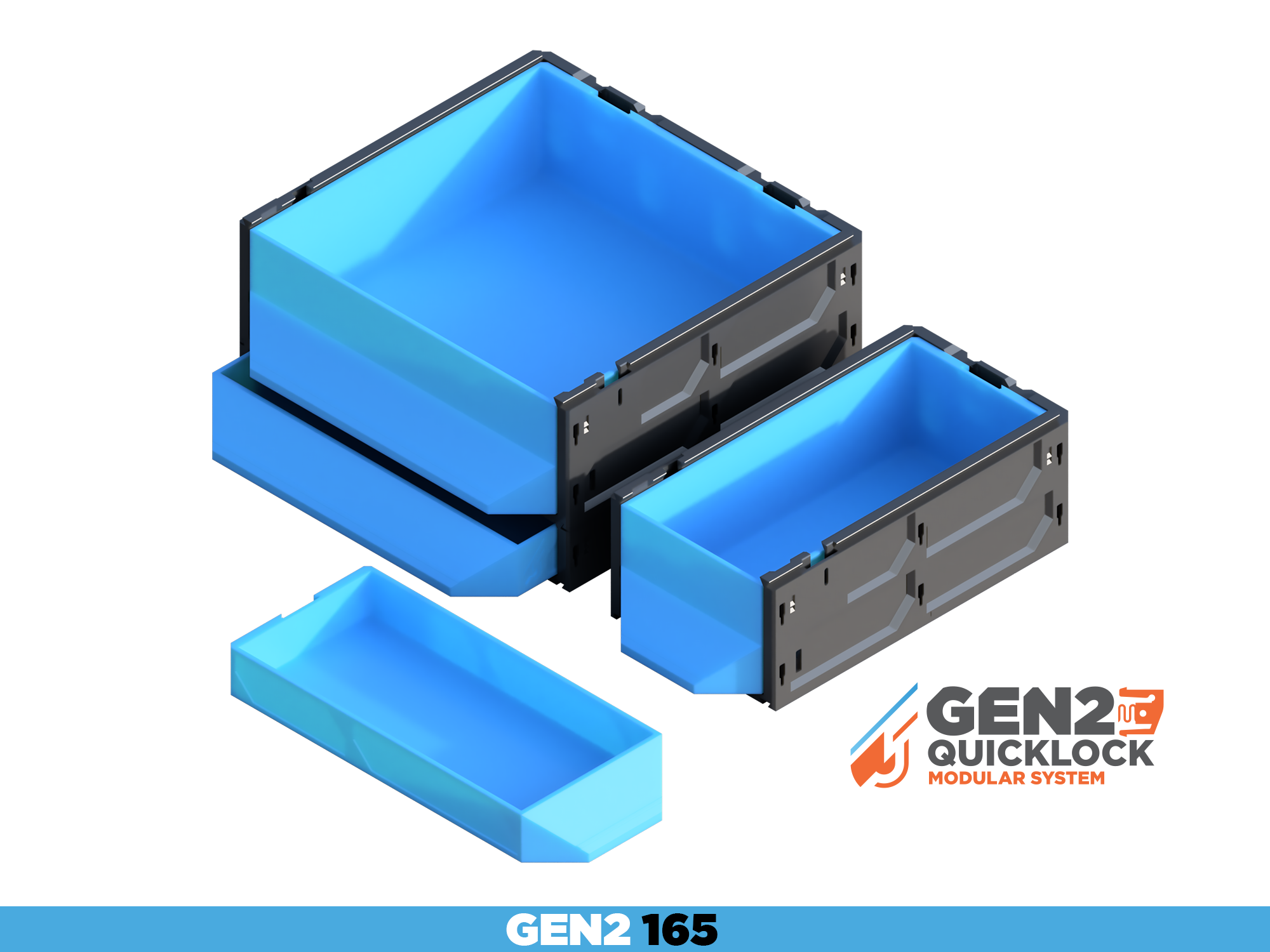 GEN2 165 Classic Drawers - All