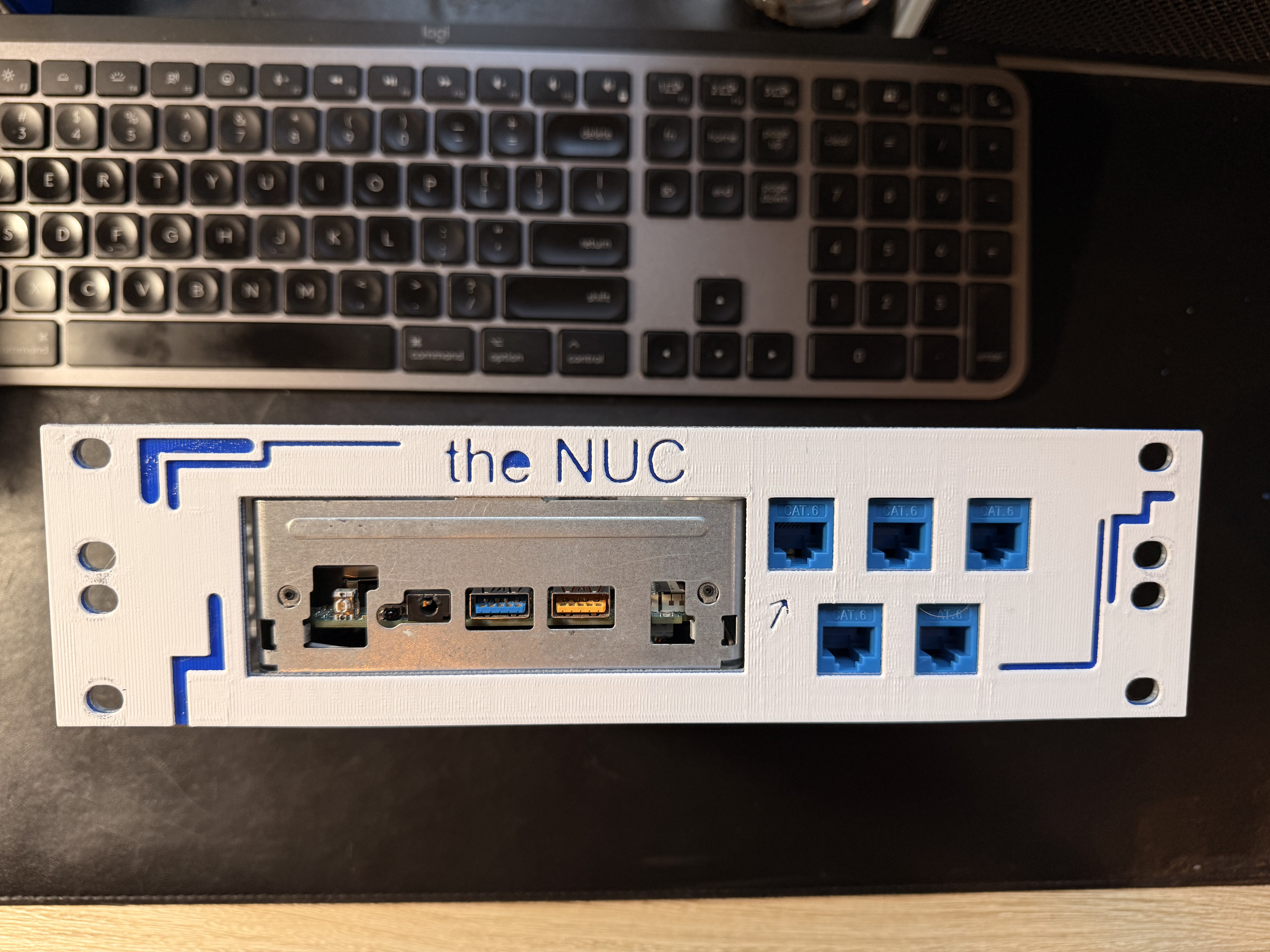 Intel NUC 7 With Keystone Jacks