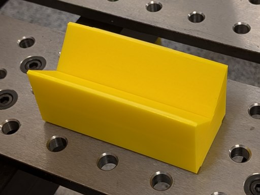 V Block for BuildPro welding table and any 5/8" dog hole system