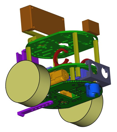 Raspberry Pi 2WD (flexbot) robot — thumbnail 3