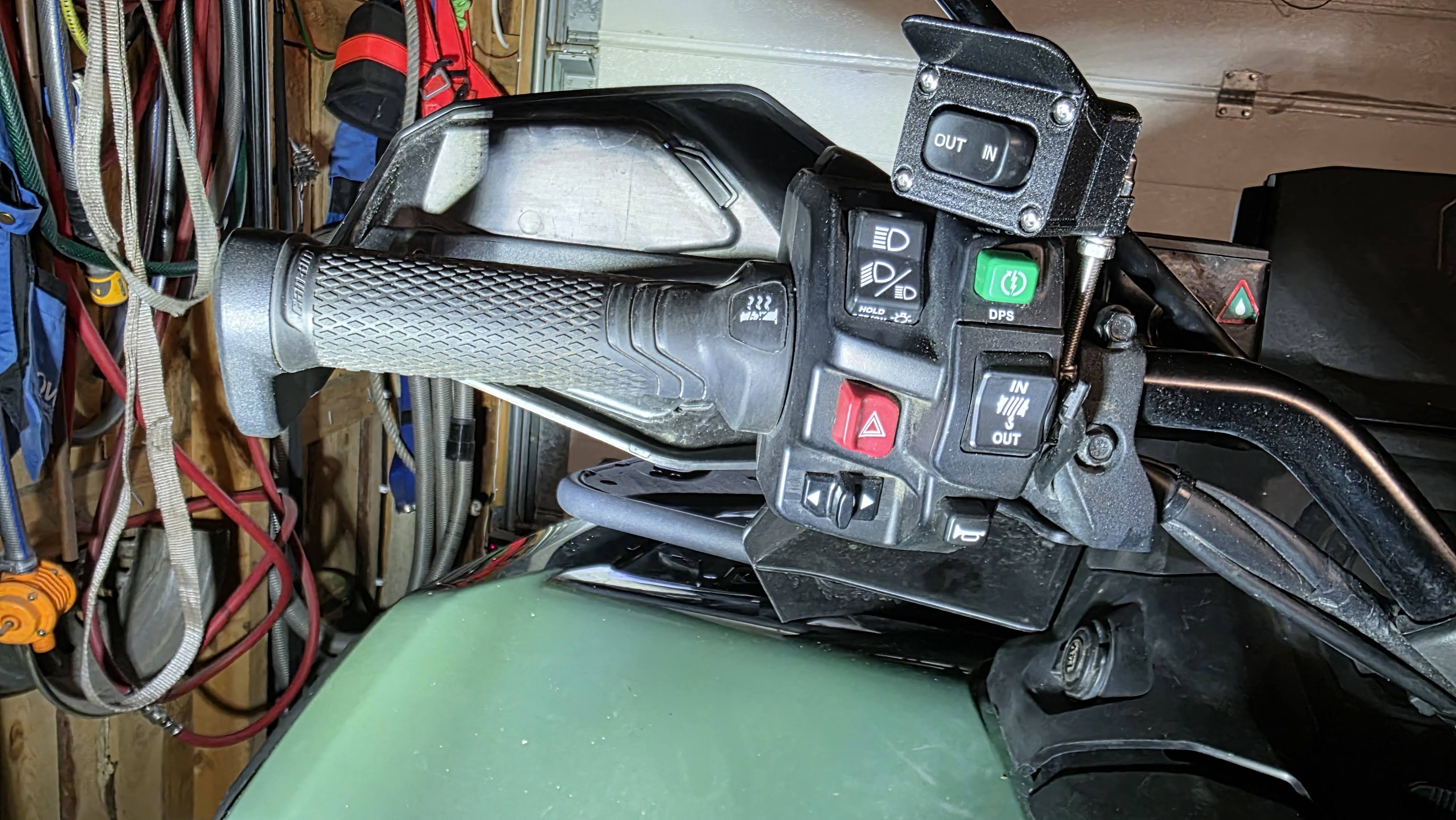 Secondary winch switch for Can Am Outlander