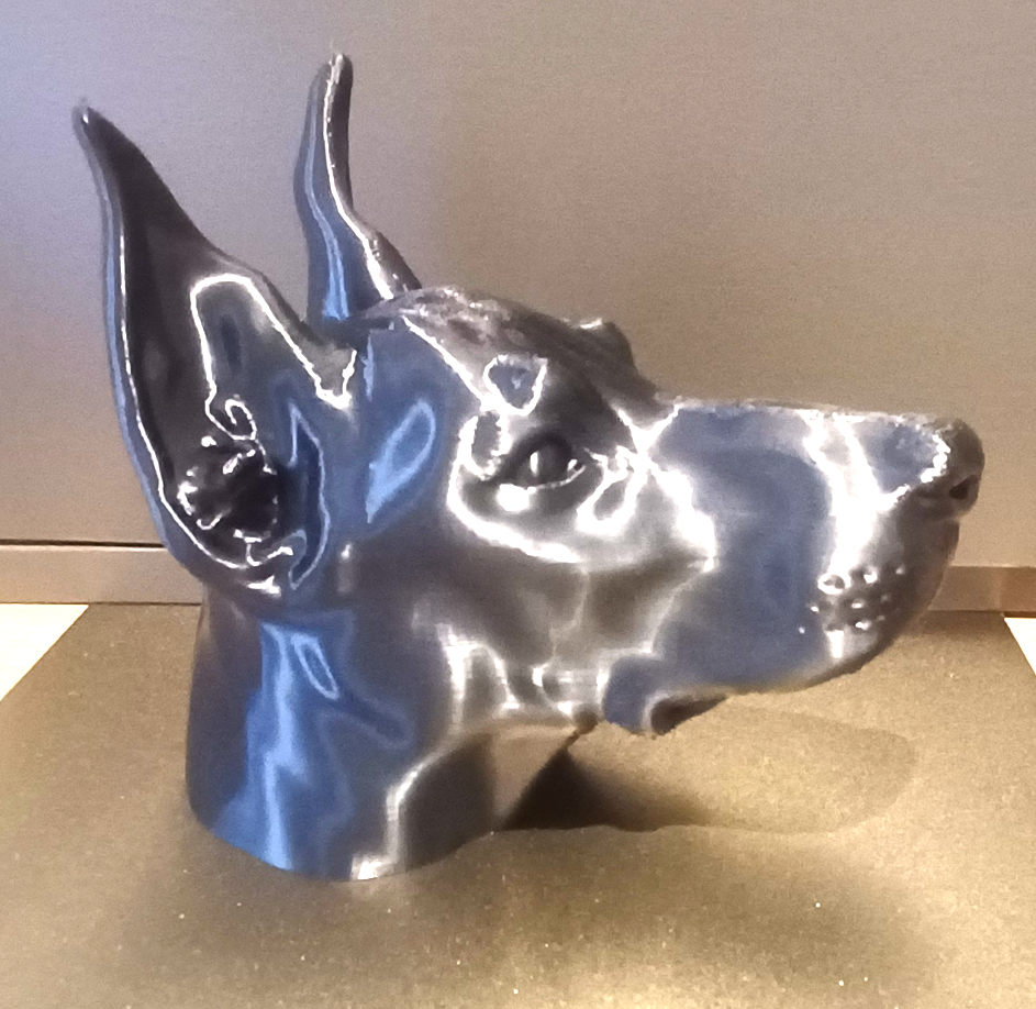 Dobermann Hitch Cover – stilvoller Anhänger-Schutz