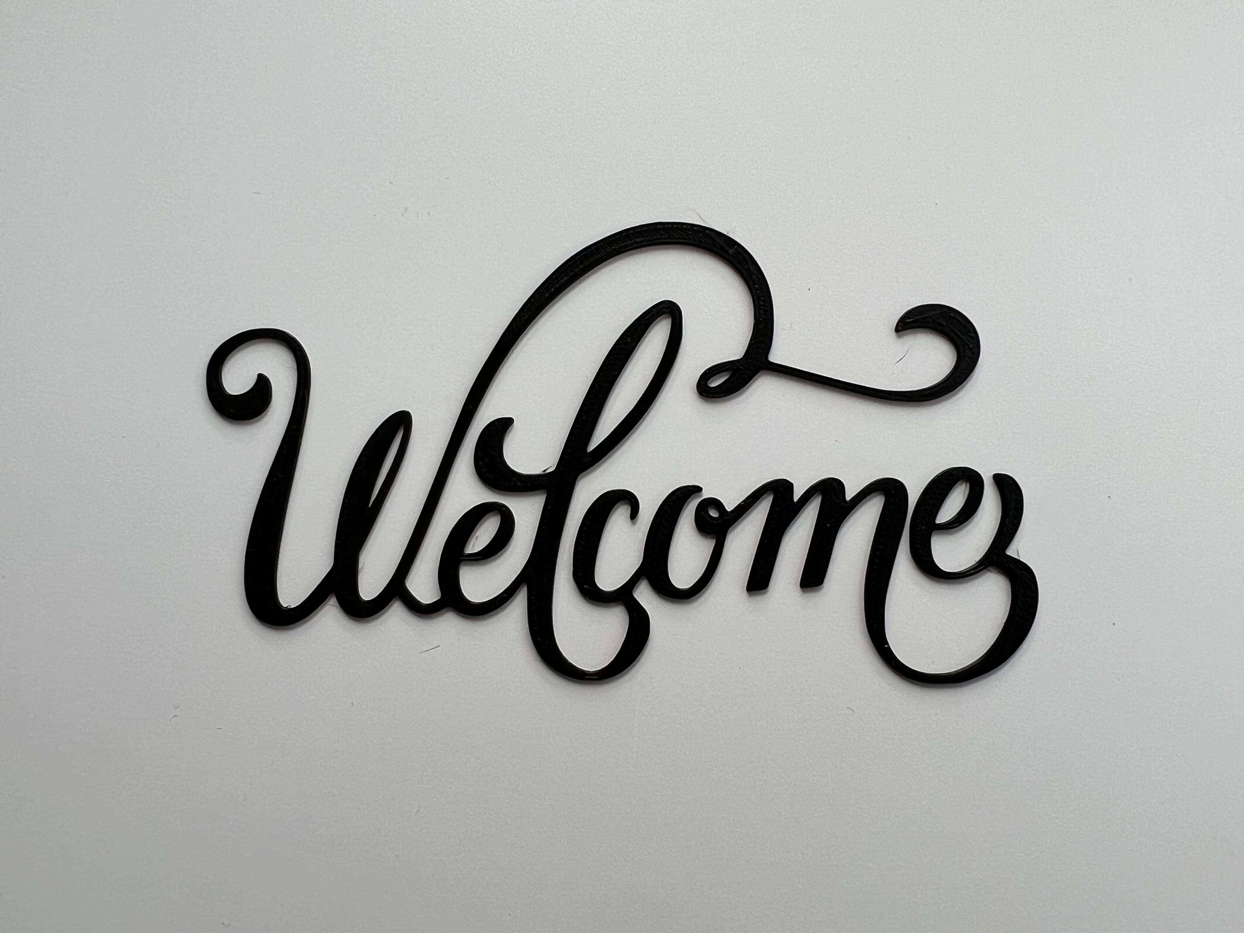Welcome Wall Art #2