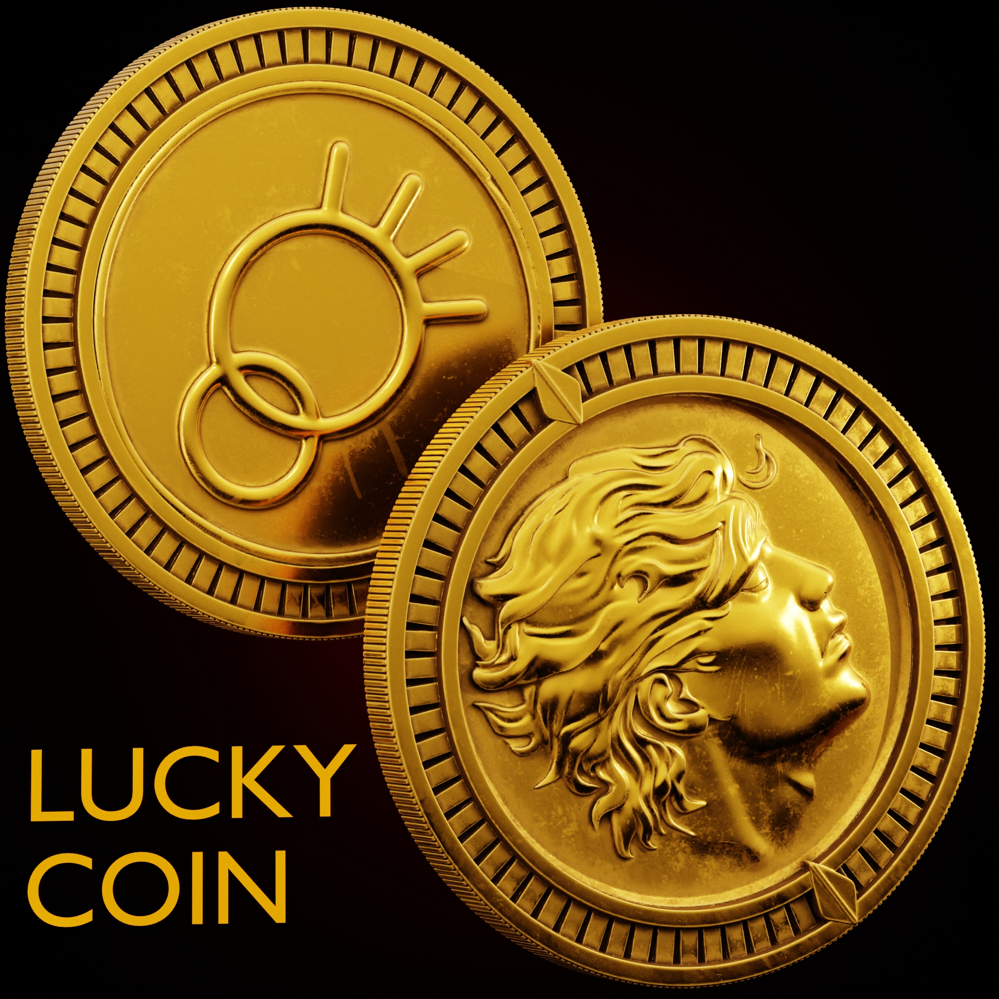 LUCKY COIN Fear and Hunger exact Fan Art replica – life size fan art STL