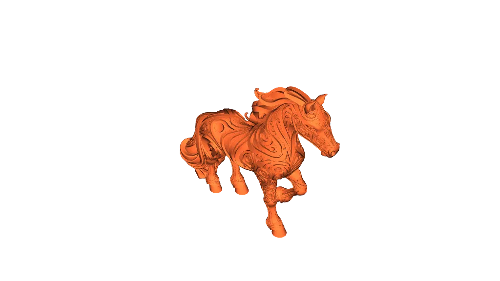 HORSE 油絵アート s-l400.jpg