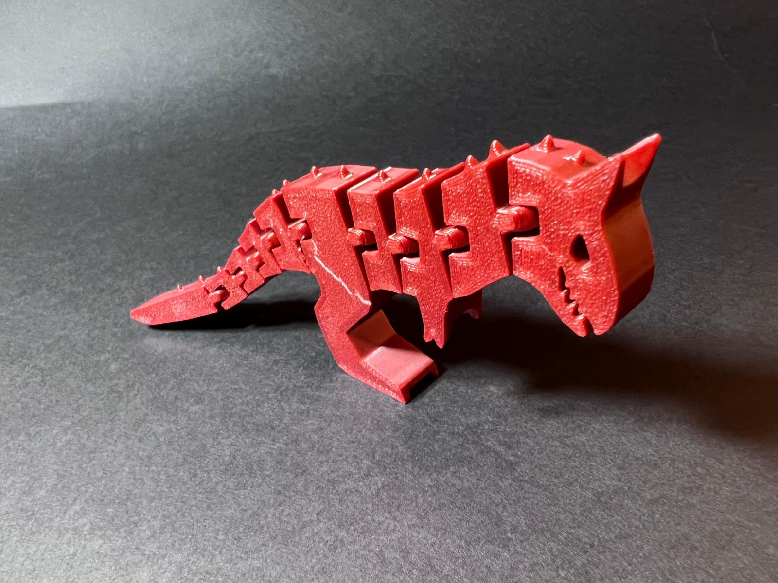 Miniatura 4 do modelo 3D Flexy Carnotaurus