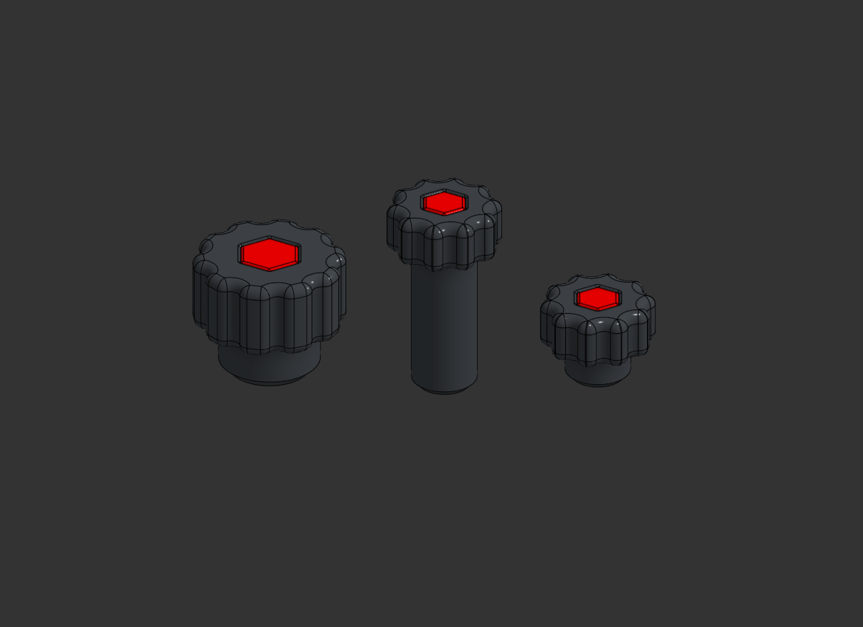 Configurable Bolt Knob