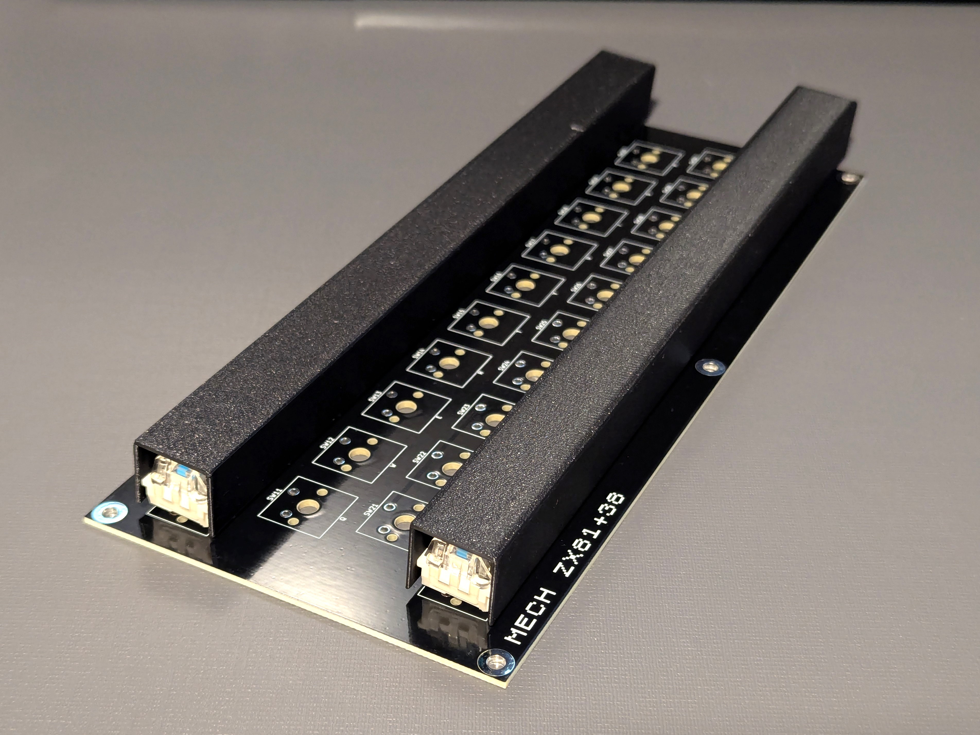 Keyboard Switch Holder for Soldering
