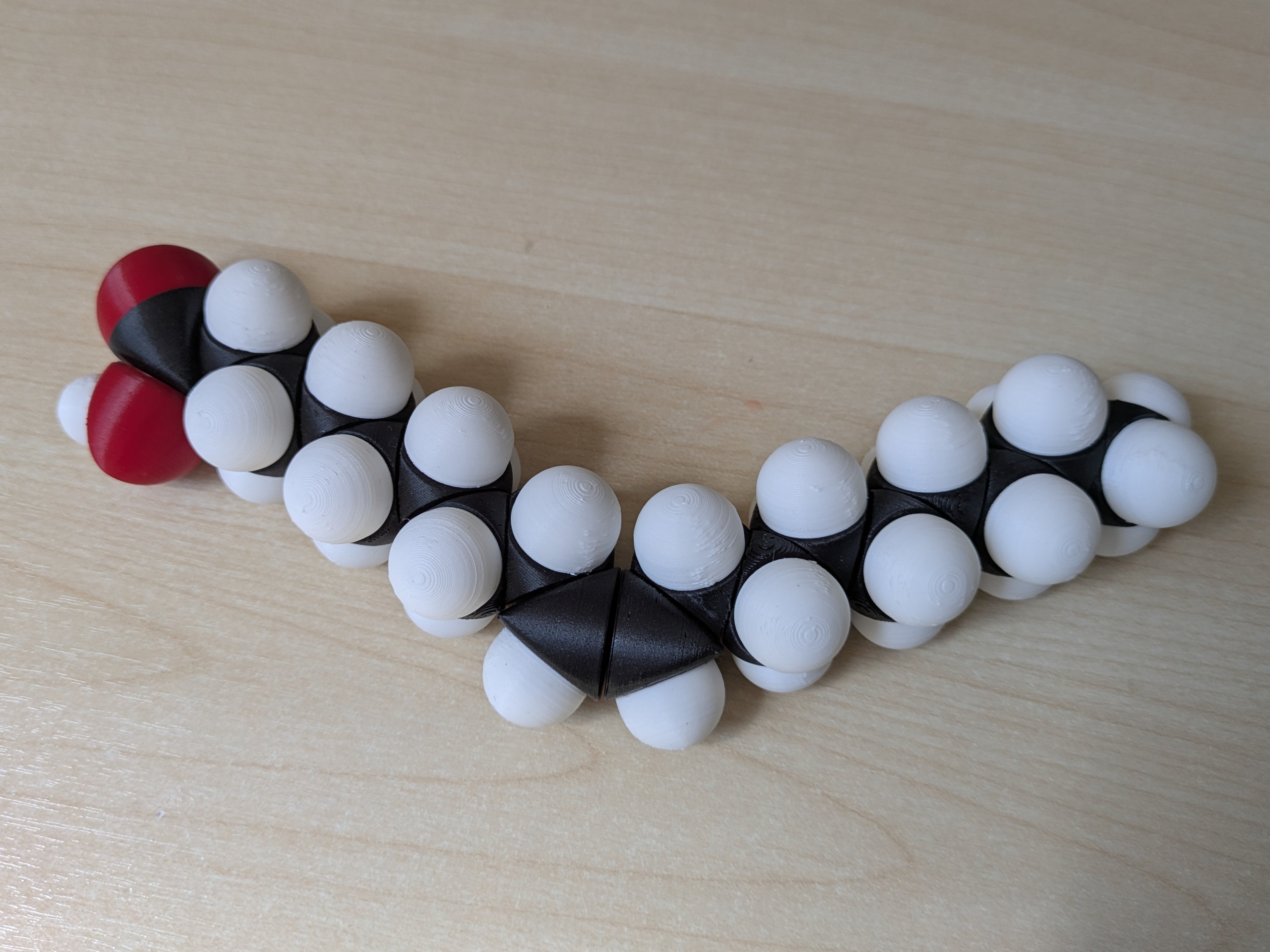 Elaidic acid or Oleic acid model kit
