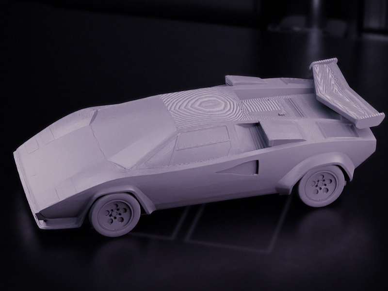 Lamborghini Countach 5000 QV - Iconic Poster Car Replica