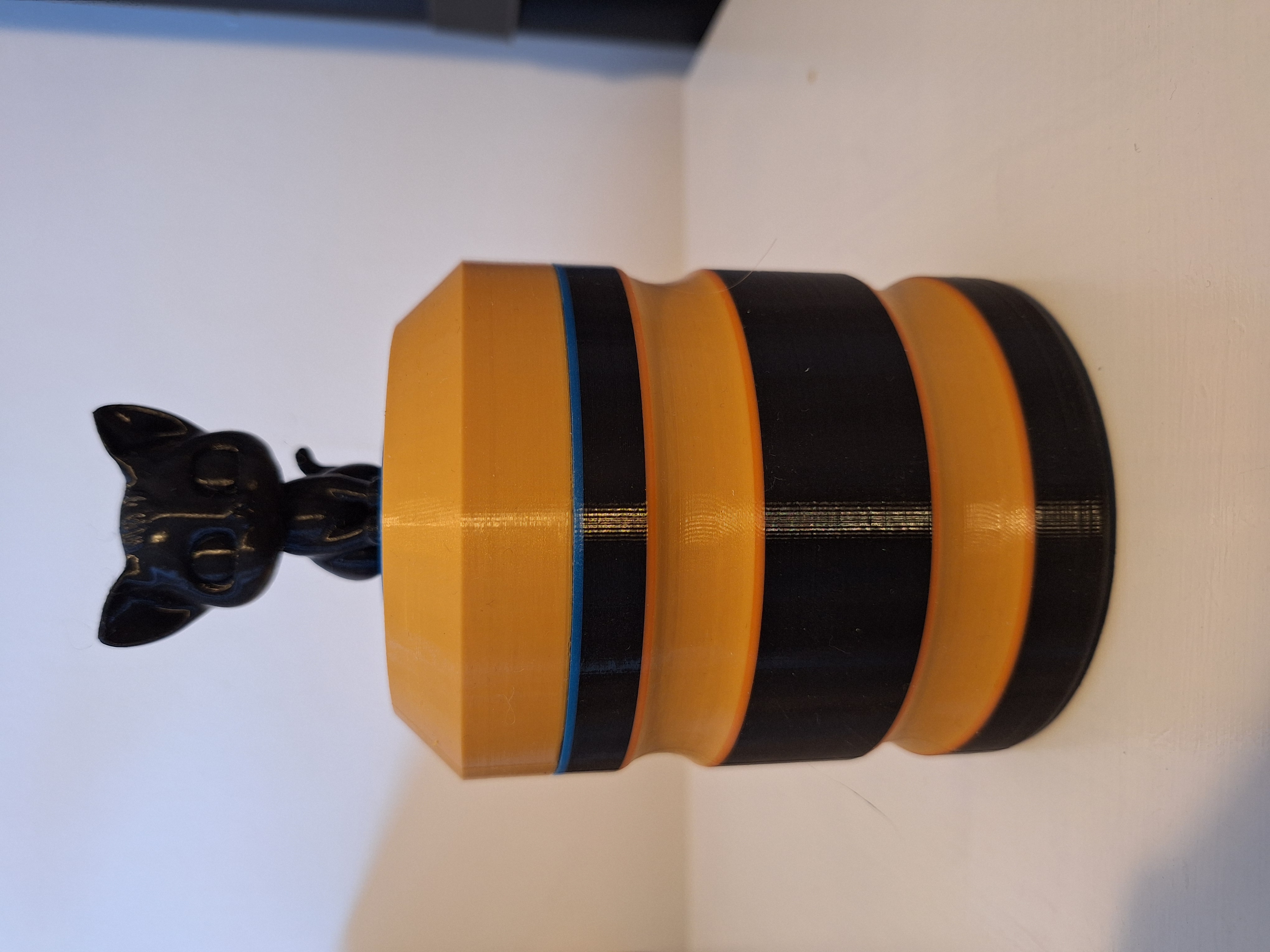 Baking fat storage jar