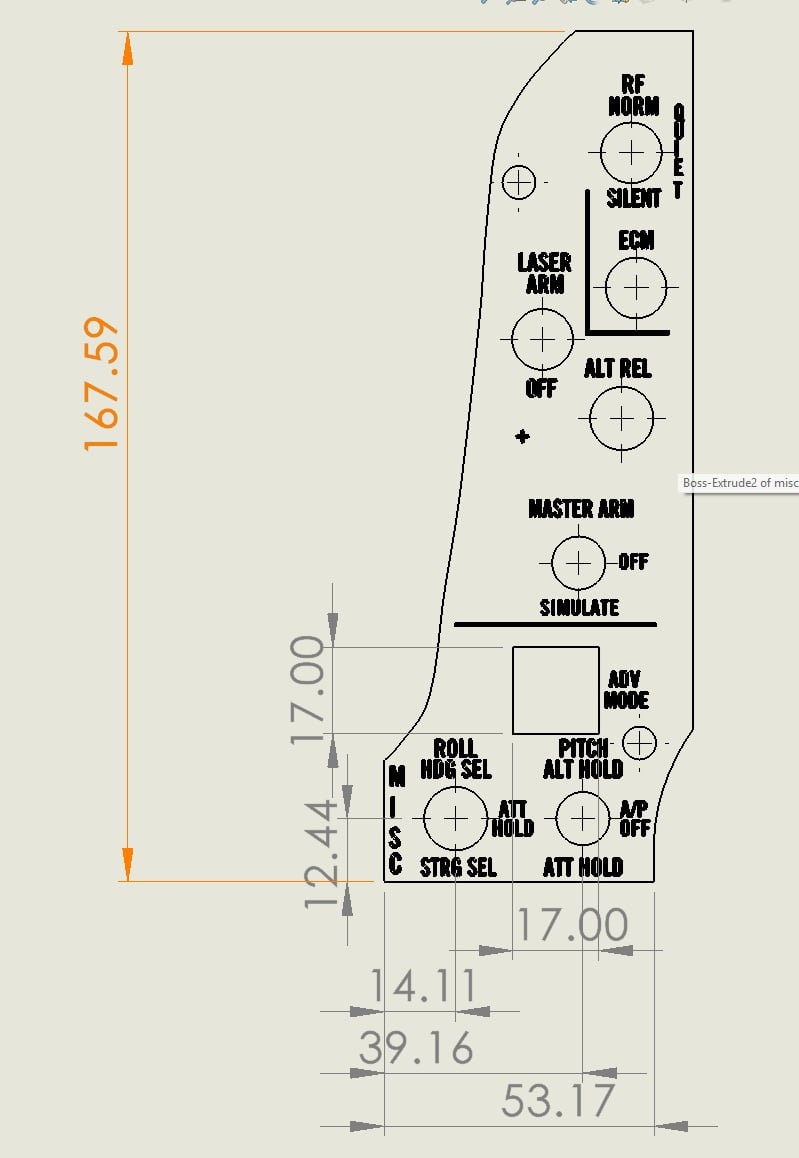 F16 MISC PANEL