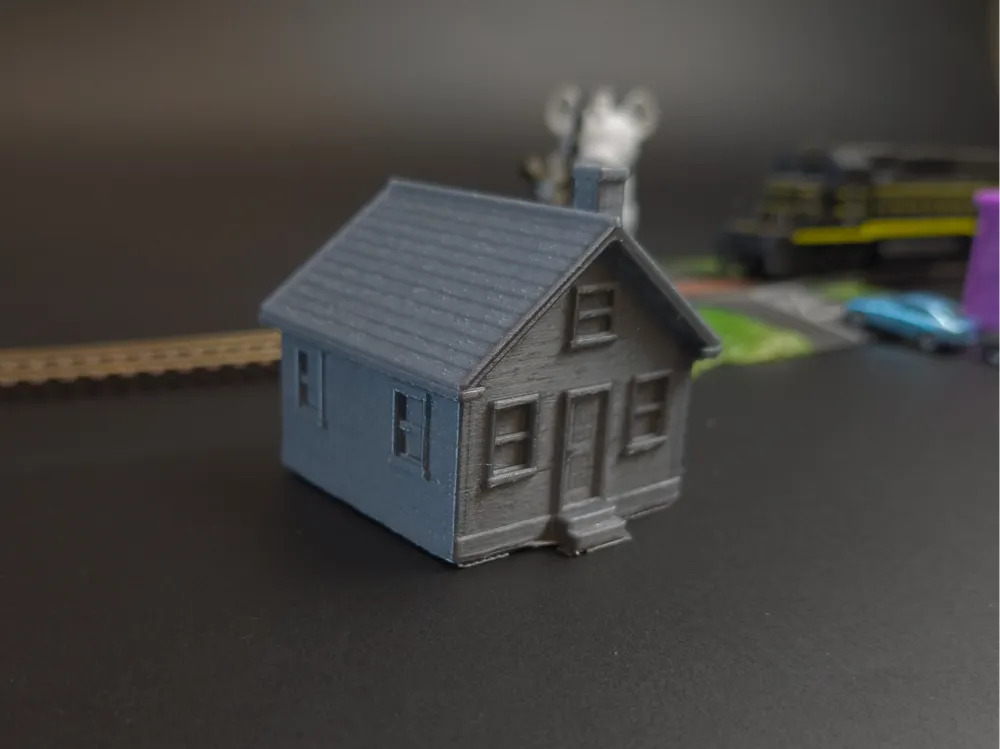 Miniature Suburban House